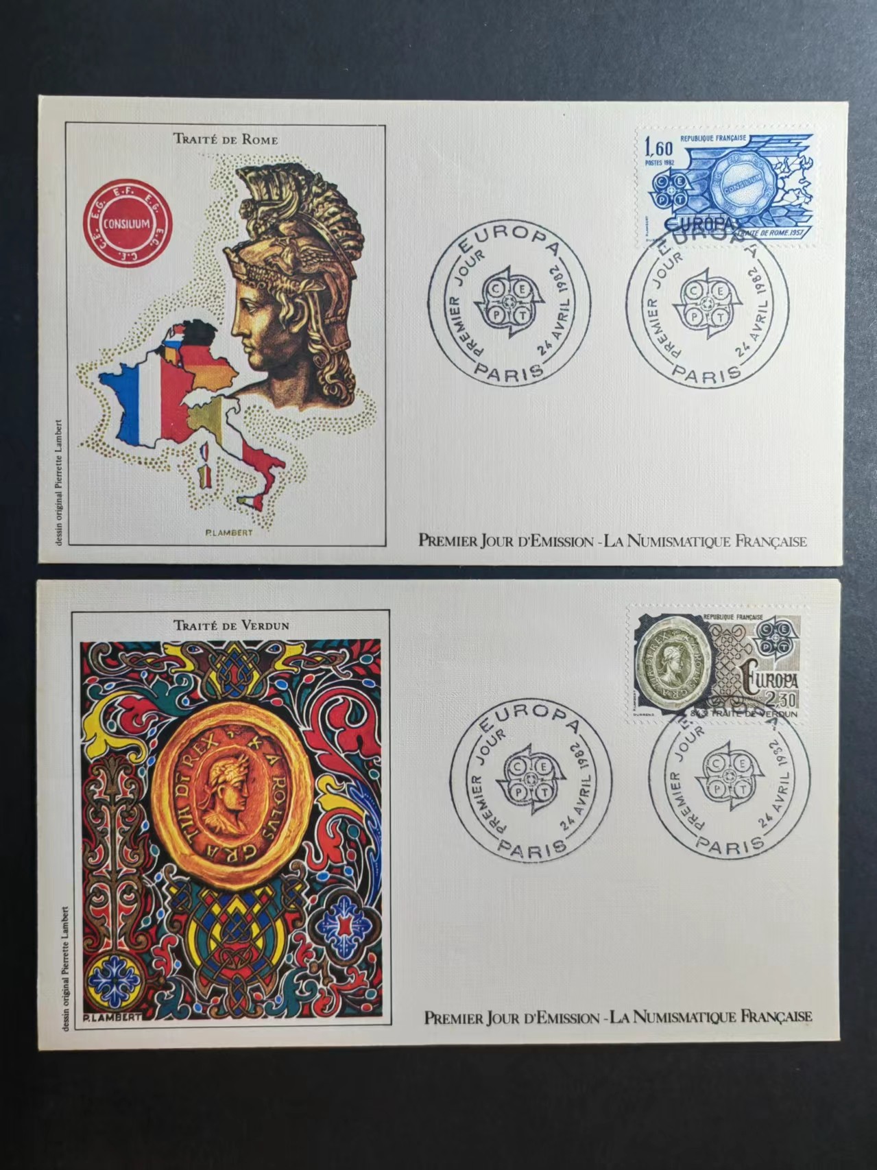 多国邮品✌（秒杀专场）精品🔥专场 第⑤⑤场 法国 罗马条约+凡尔赛条约