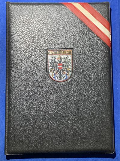 《竞宝斋》第247场-周日，周一 ，周二3场连拍 (全场包邮) - 奥地利 100先令 24枚套 单枚重量 23.93克 640银 非常难得一套 极少见