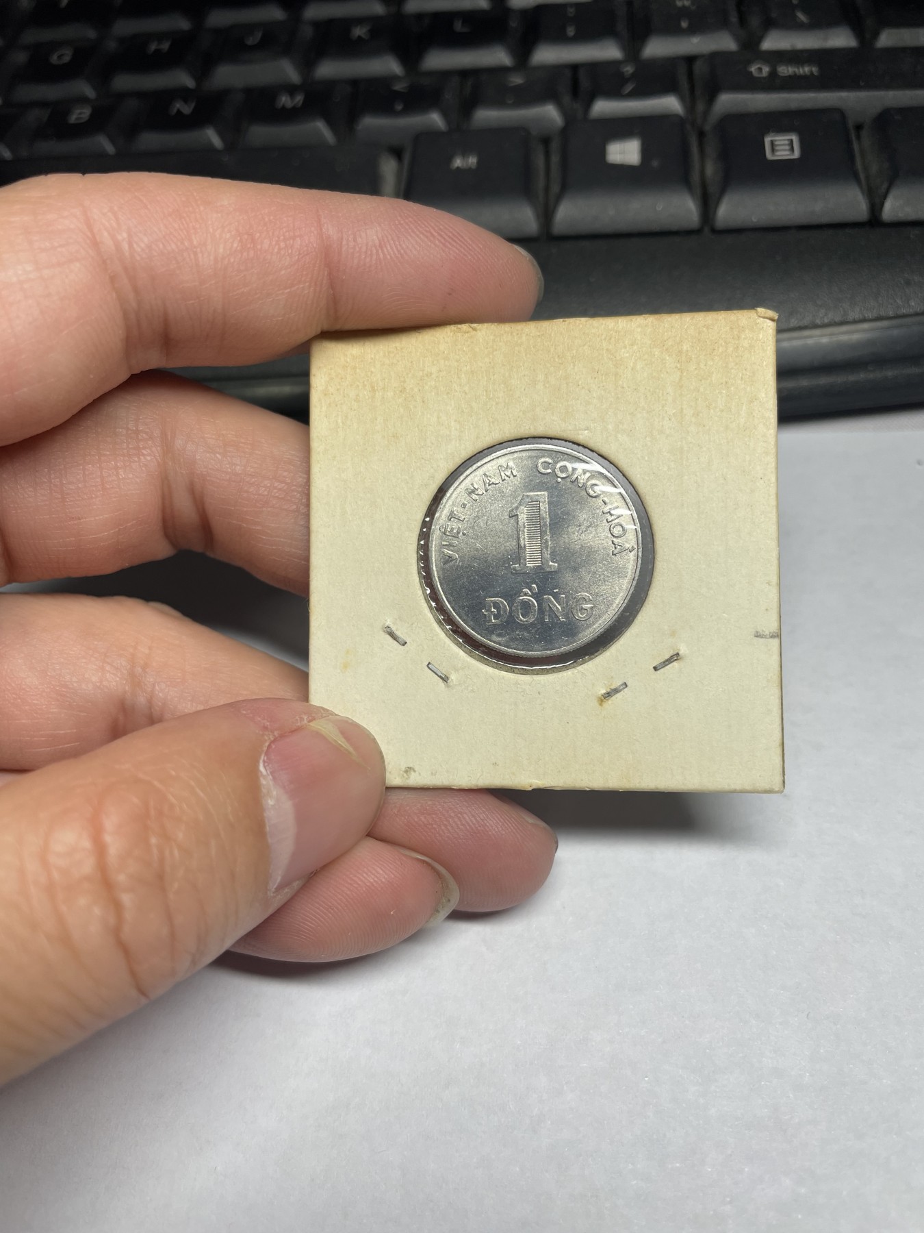 2024年集古藏今外币拍卖第二期-第1场（总第11拍） 原光品相1971年南越1分