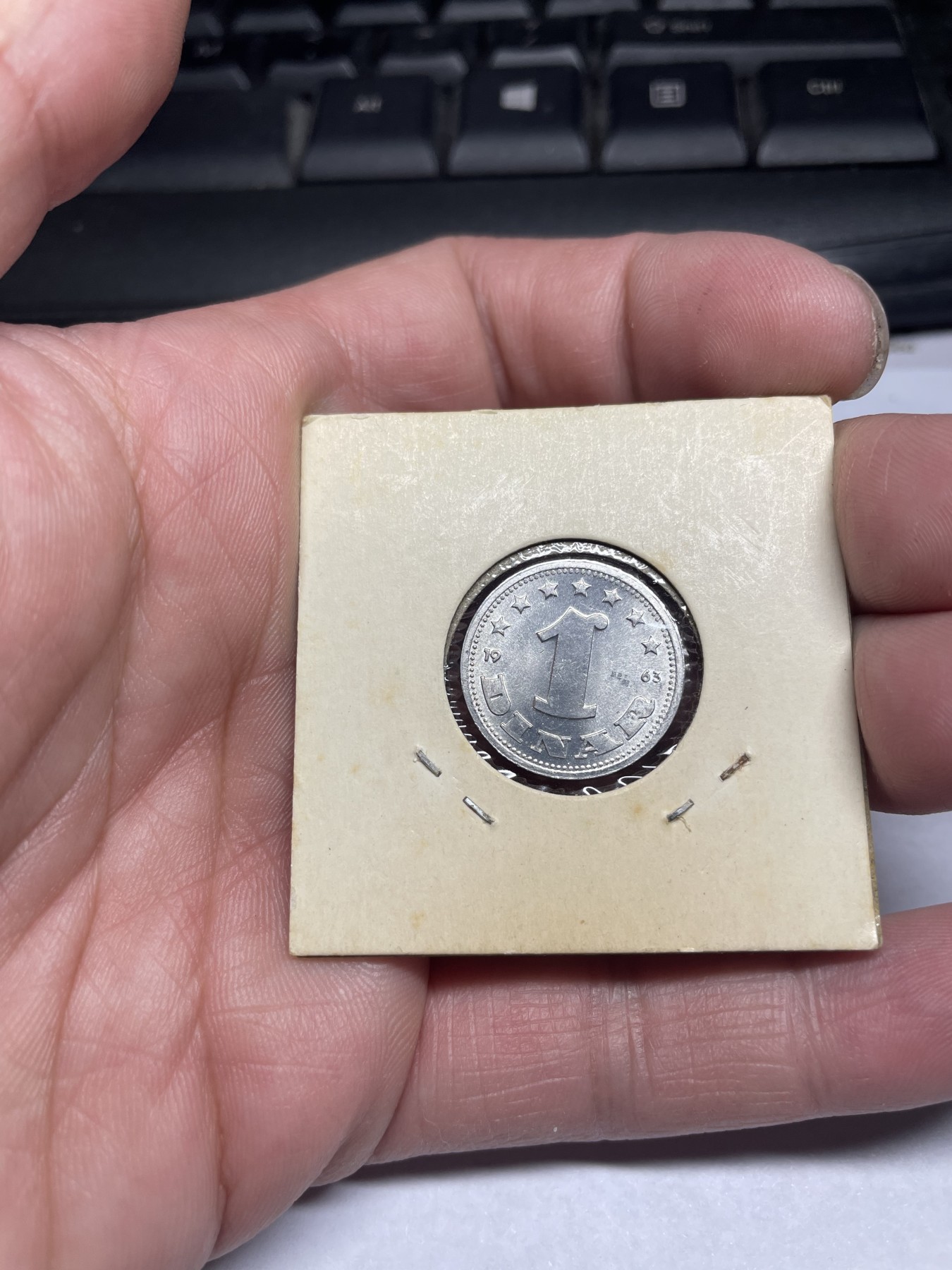 2024年集古藏今外币拍卖第二期-第1场（总第11拍） 原光1963年南斯拉夫1分