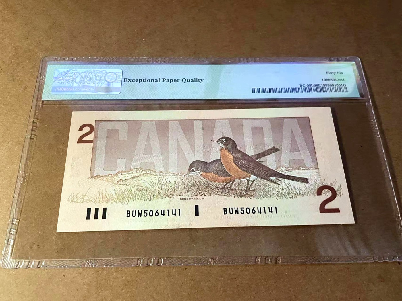 【Blue Auction】✨世界纸币精拍第445期【精】 加拿大 1986年2元 PMG66EPQ 