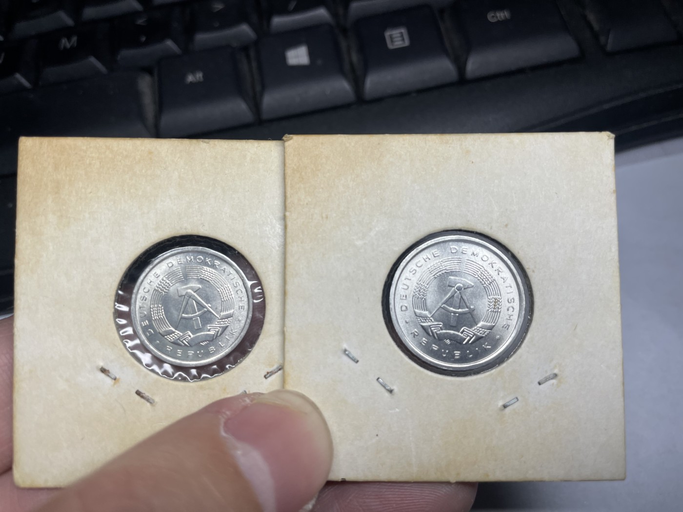 2024年集古藏今外币拍卖第二期-第1场（总第11拍） 原光东德2枚