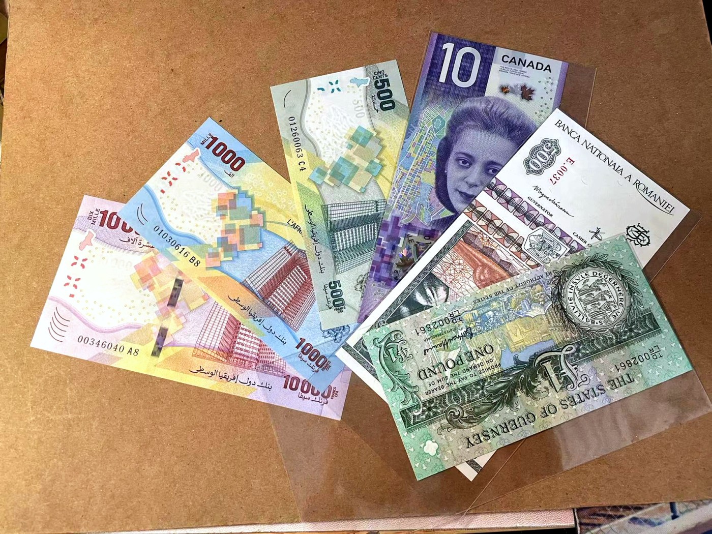 【Blue Auction】✨世界纸币精拍第445期【精】 【一组6张】多国纸币一组 全新UNC