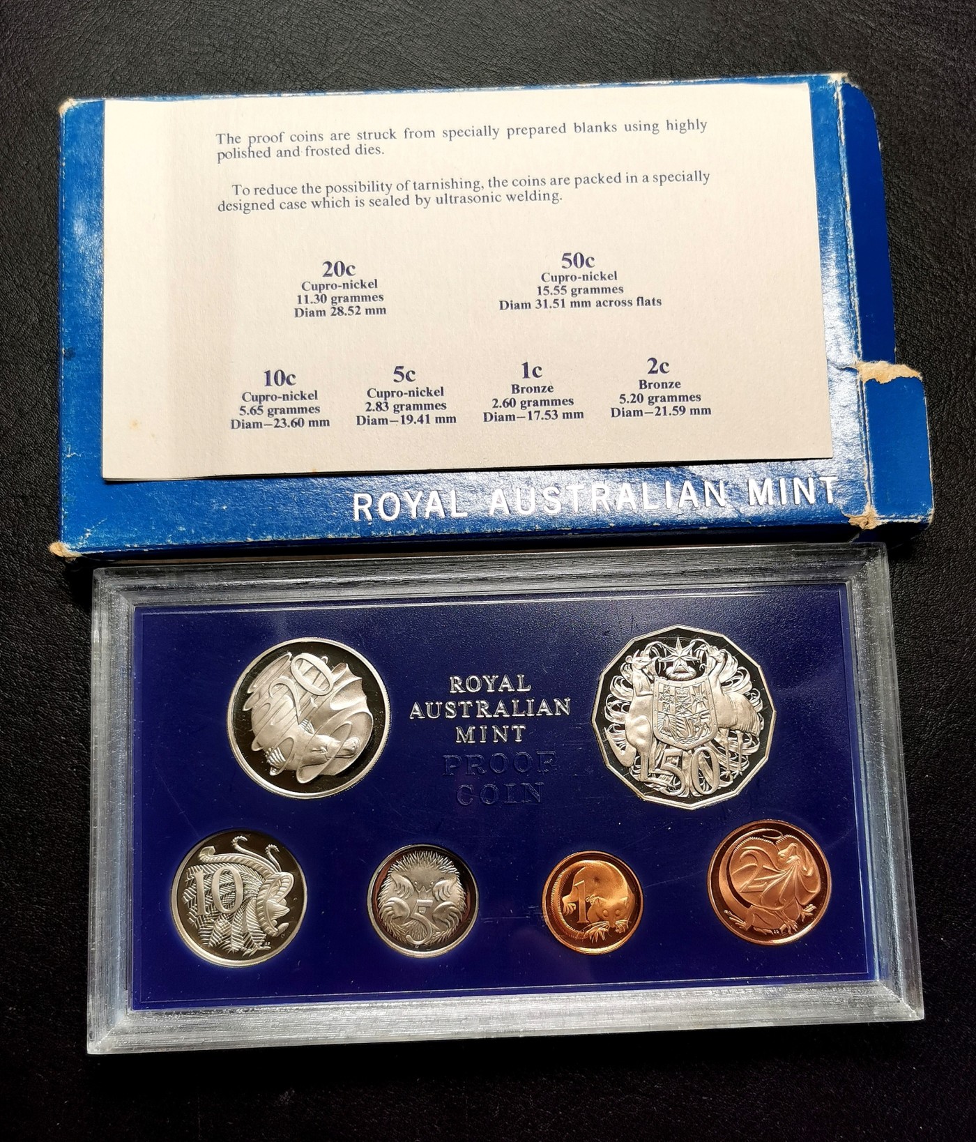 凡希社世界钱币微拍第二百六十三期 1981澳大利亚精铸PS