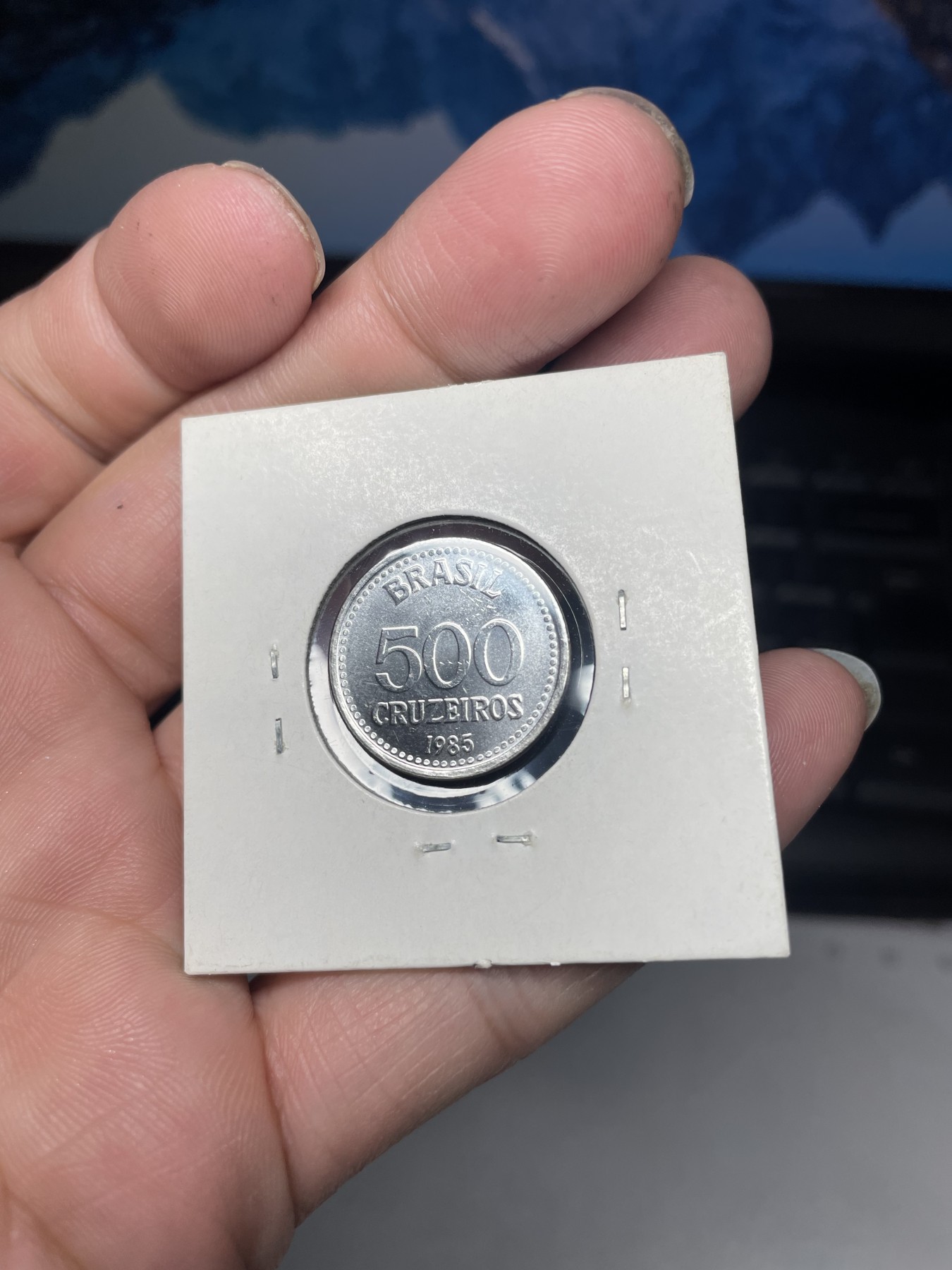 2024年集古藏今外币拍卖第二期-第3场（总第13拍） 1985年巴西500旧克鲁赛罗