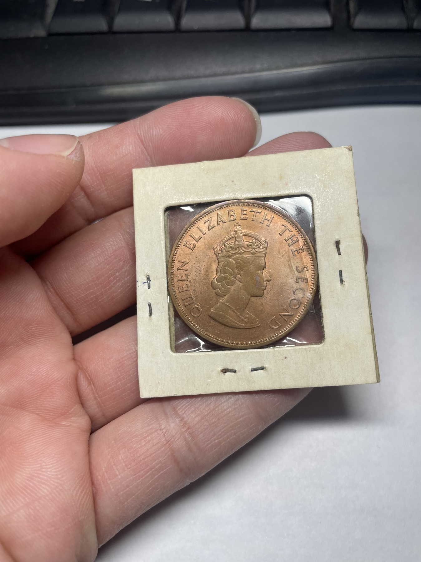 2024年集古藏今外币拍卖第二期-第2场（总第12拍） 原光1961年泽西岛1/12先令