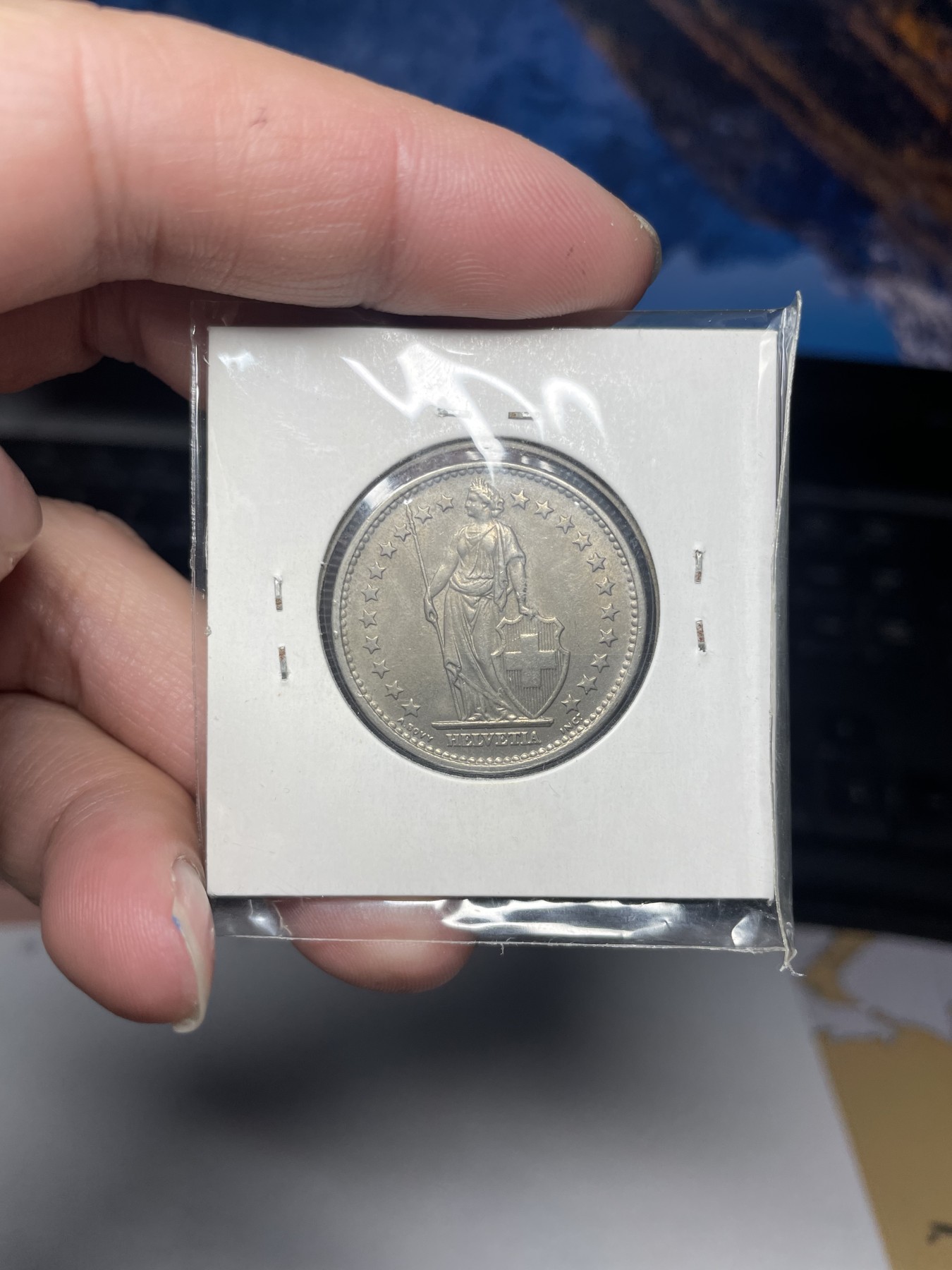 2024年集古藏今外币拍卖第二期-第3场（总第13拍） 1968年瑞士2法郎