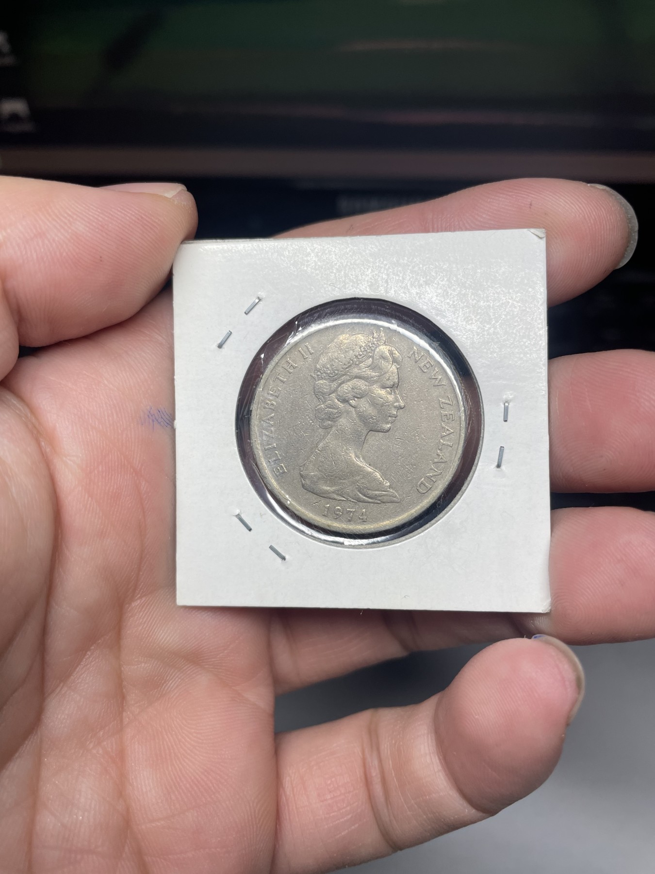 2024年集古藏今外币拍卖第二期-第3场（总第13拍） 1974年新西兰20分