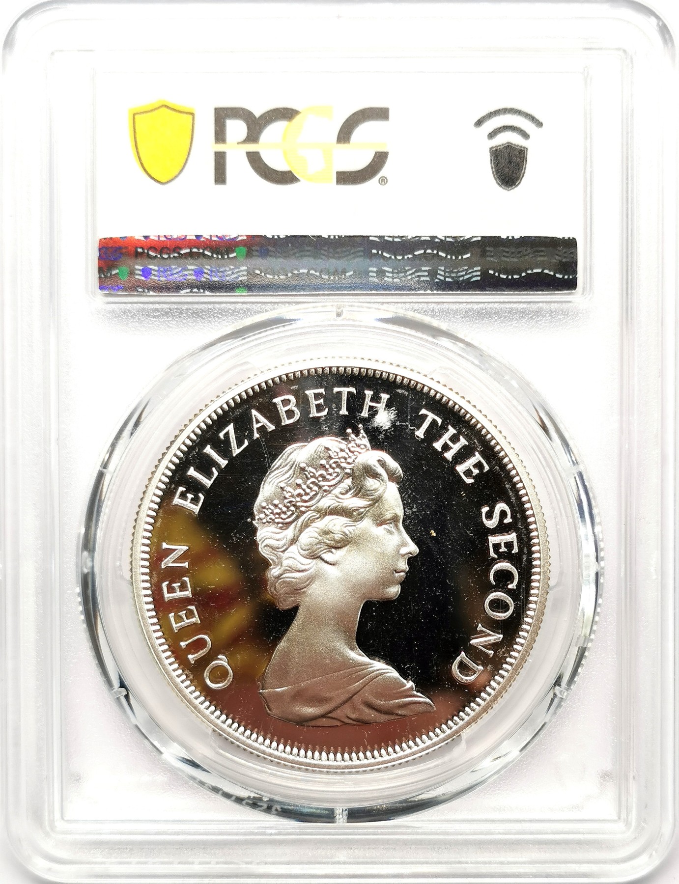 凡希社世界钱币微拍第二百六十三期 1981图瓦卢皇家婚礼5Dol大银精铸PCGS-PR67DCAM