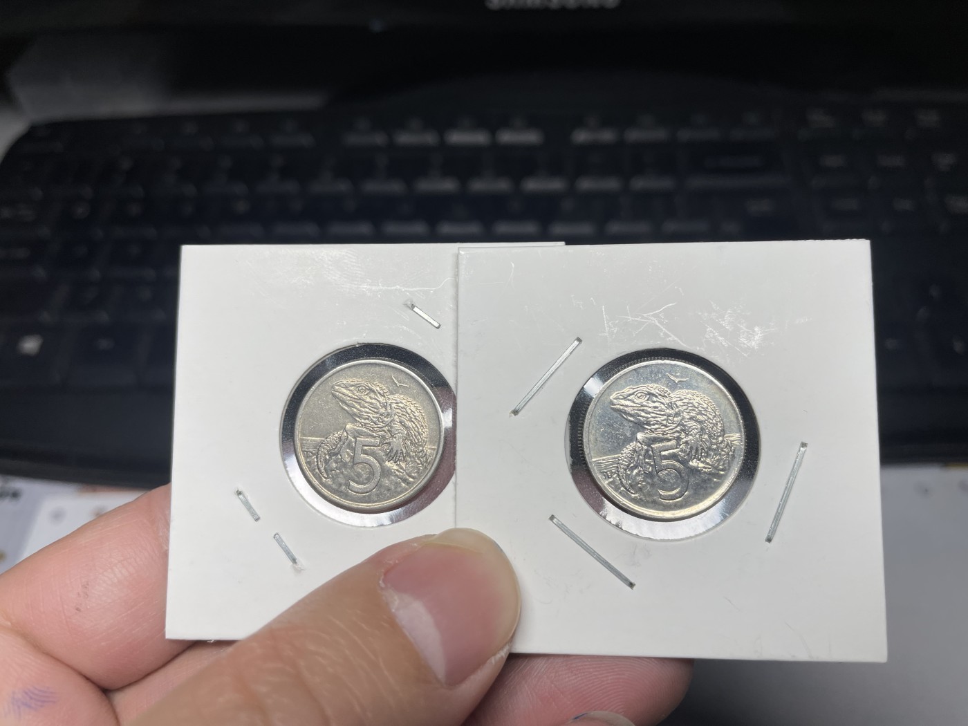 2024年集古藏今外币拍卖第二期-第3场（总第13拍） 1982年、2000年新西兰5分2枚