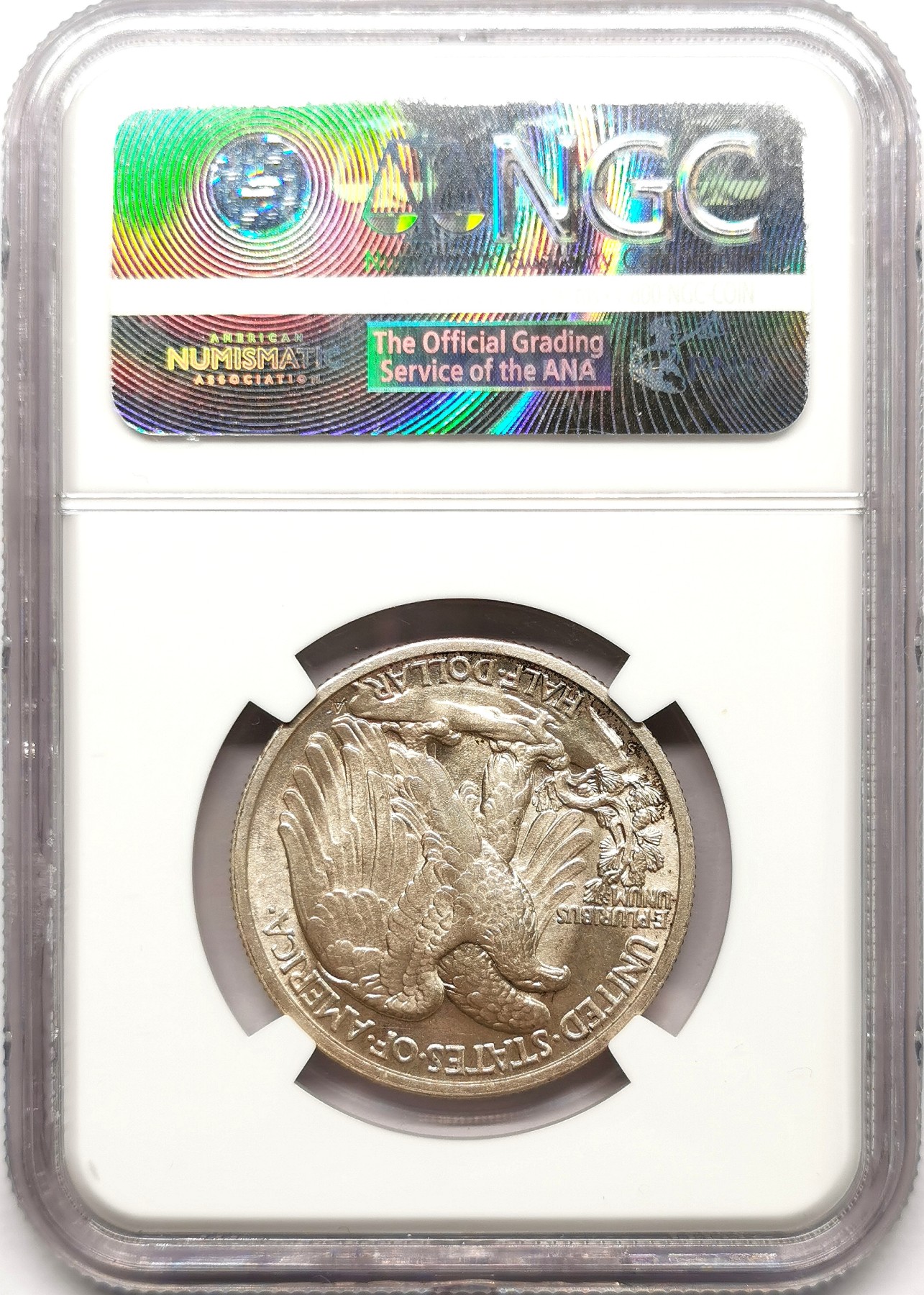 凡希社世界钱币微拍第二百六十三期 1942S美国行走半圆NGC-MS63