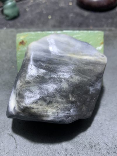 放福利！精美天然地表满青花金丝玉籽料原石一块！ - 放福利！精美天然地表满青花金丝玉籽料原石一块！