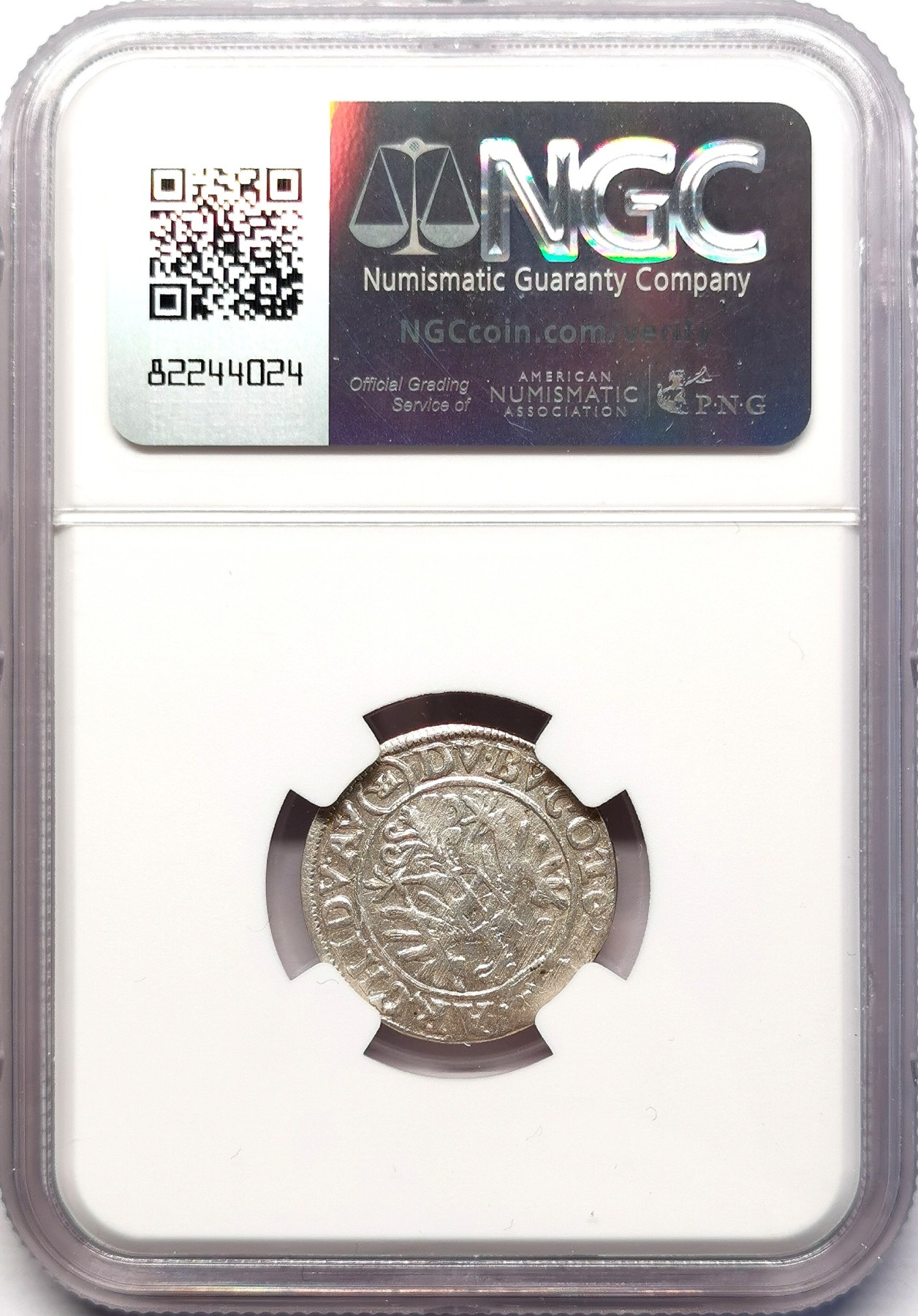 凡希社世界钱币微拍第二百六十三期 1627神罗布雷斯劳3K银辅币NGC-AU55