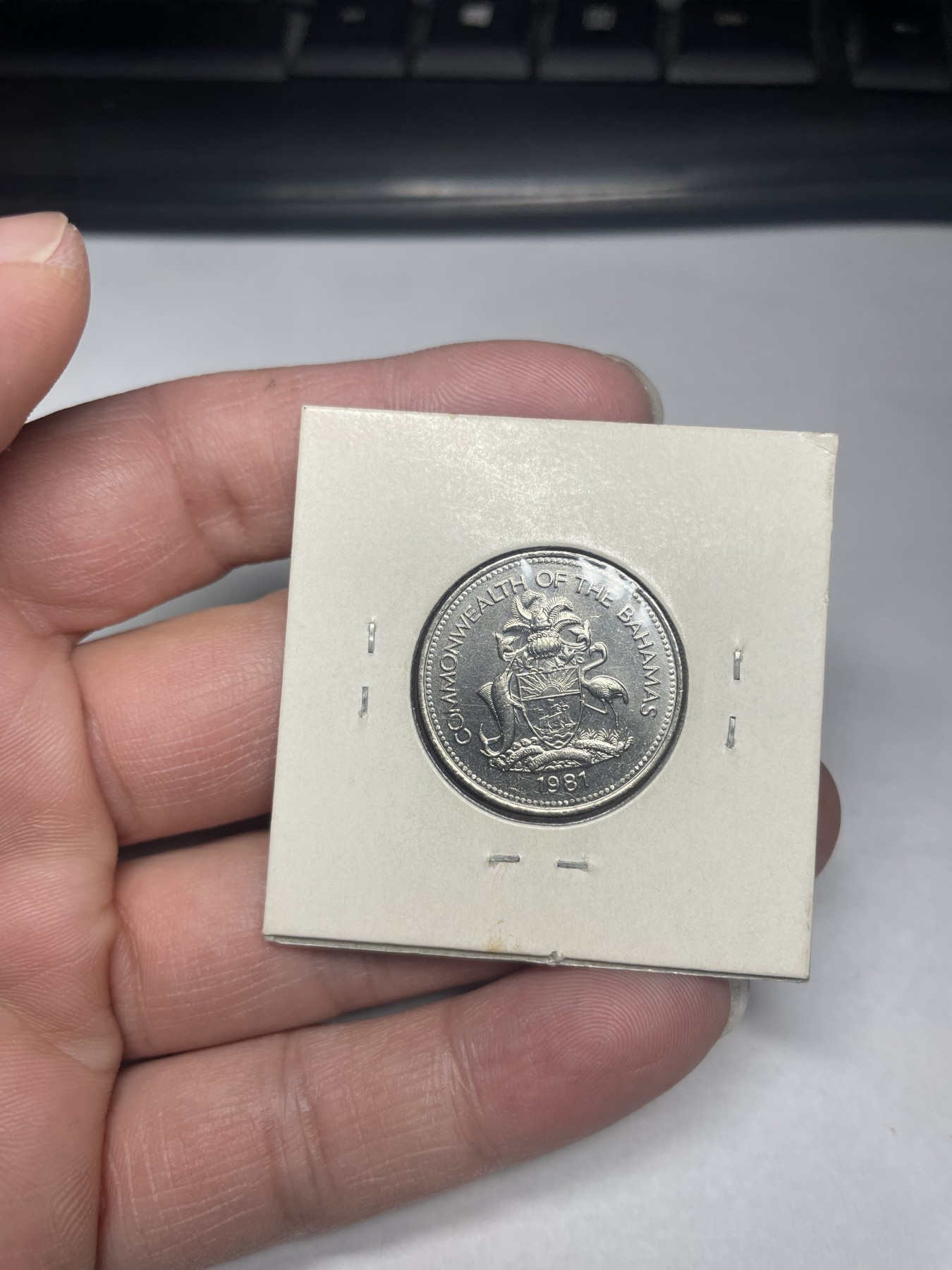 2024年集古藏今外币拍卖第二期-第2场（总第12拍） 原光1981年巴哈马20分