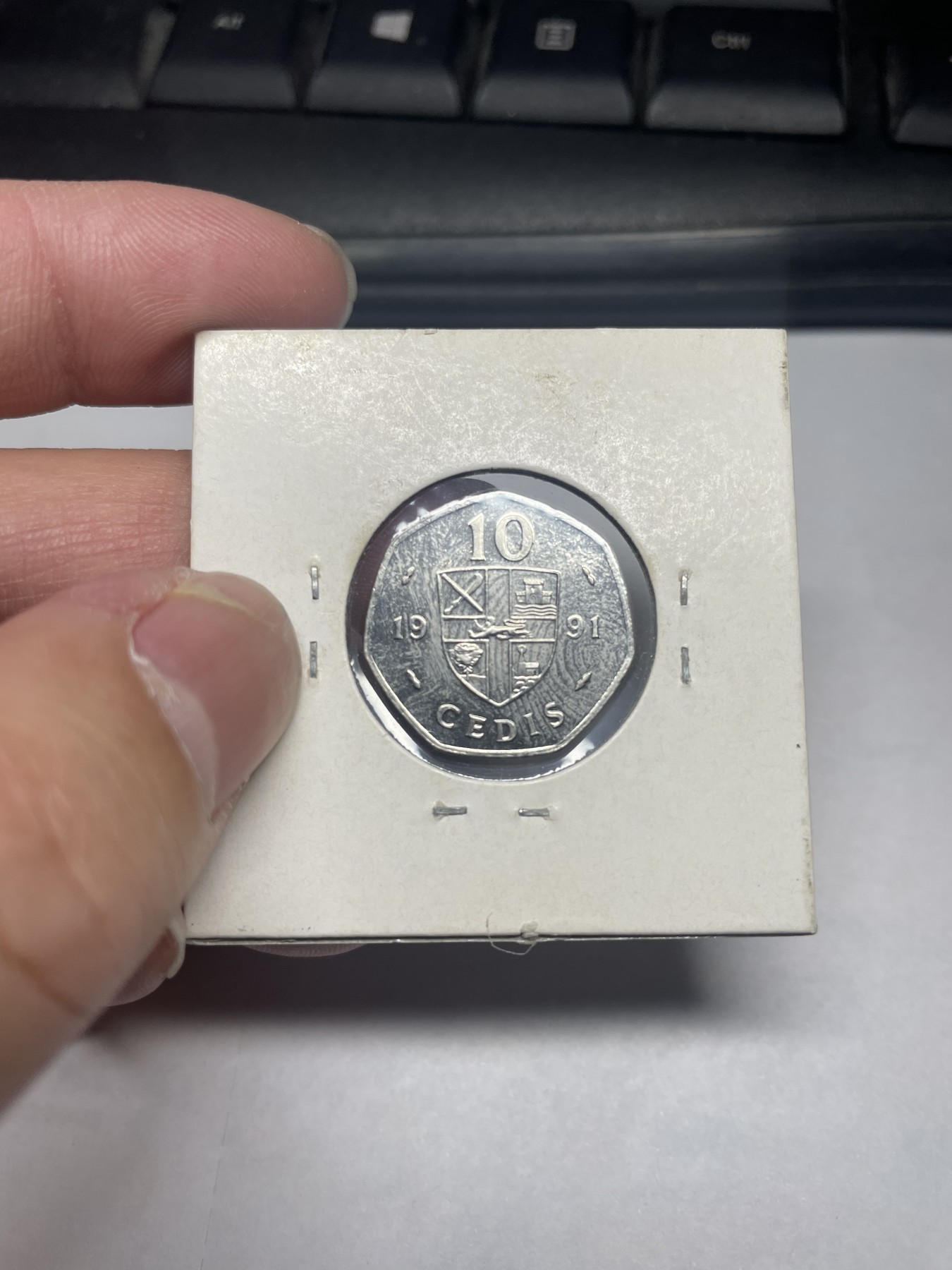 2024年集古藏今外币拍卖第二期-第2场（总第12拍） 1991年加纳10分