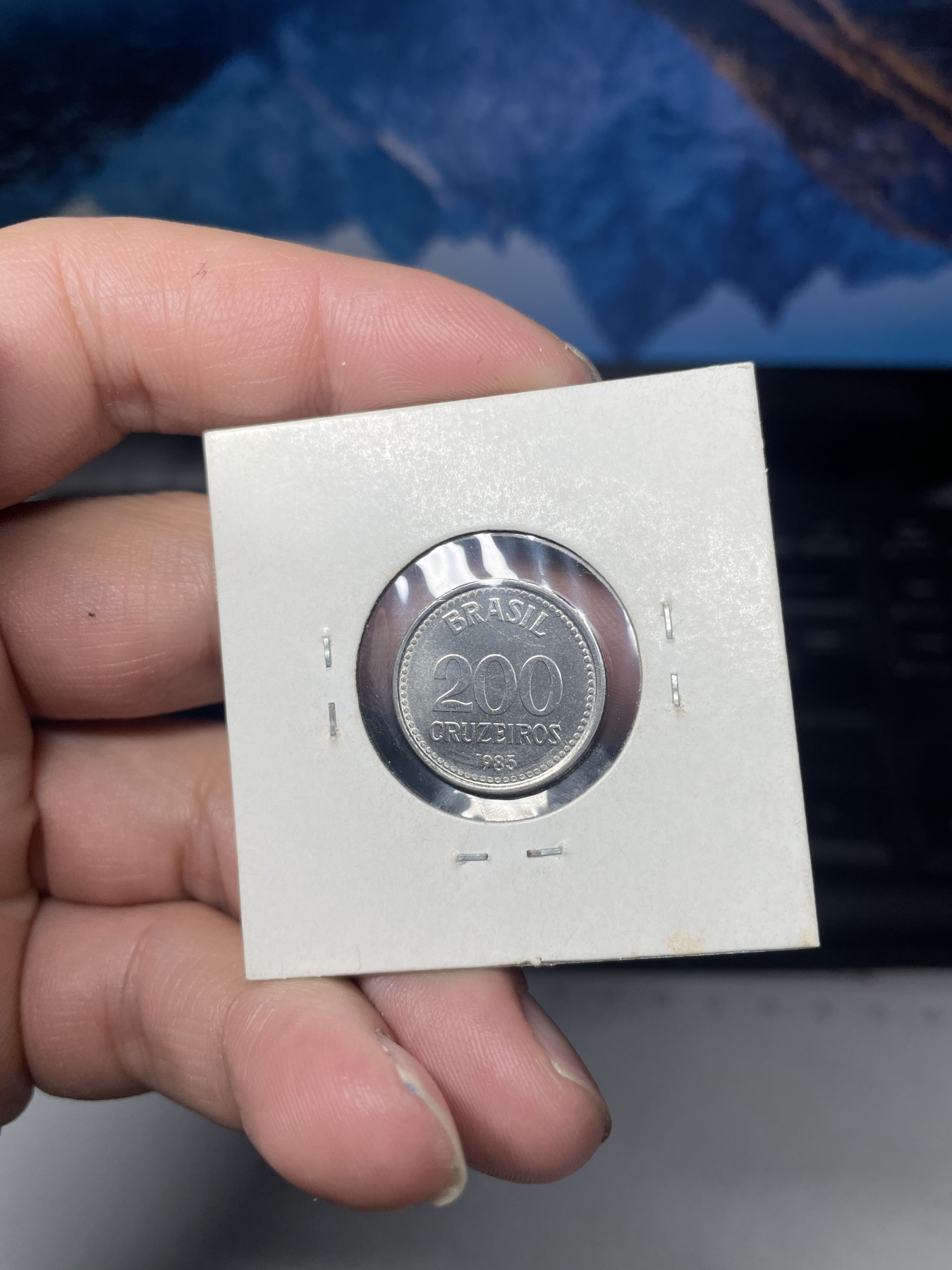 2024年集古藏今外币拍卖第二期-第3场（总第13拍） 1985年巴西200旧克鲁赛罗