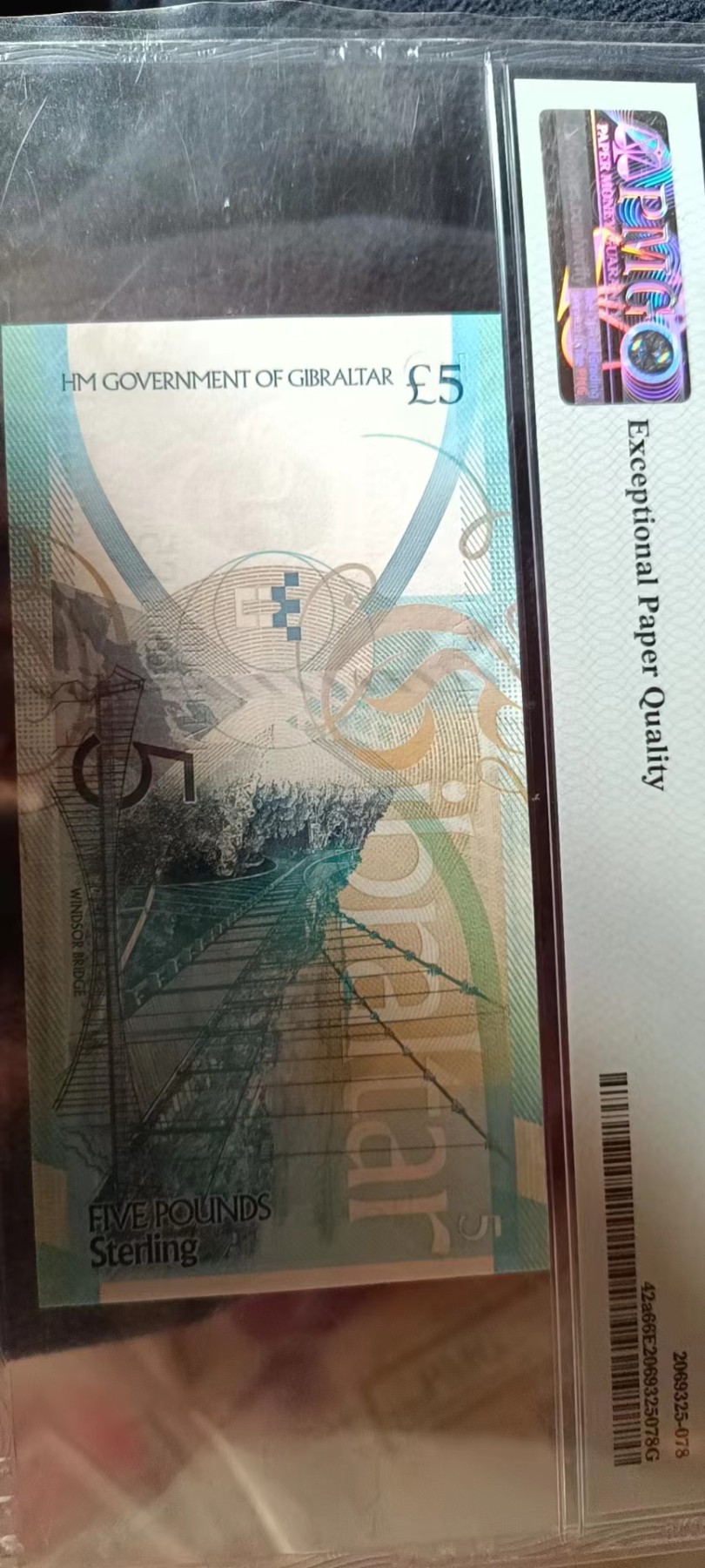 直布罗陀5无347pmg66e