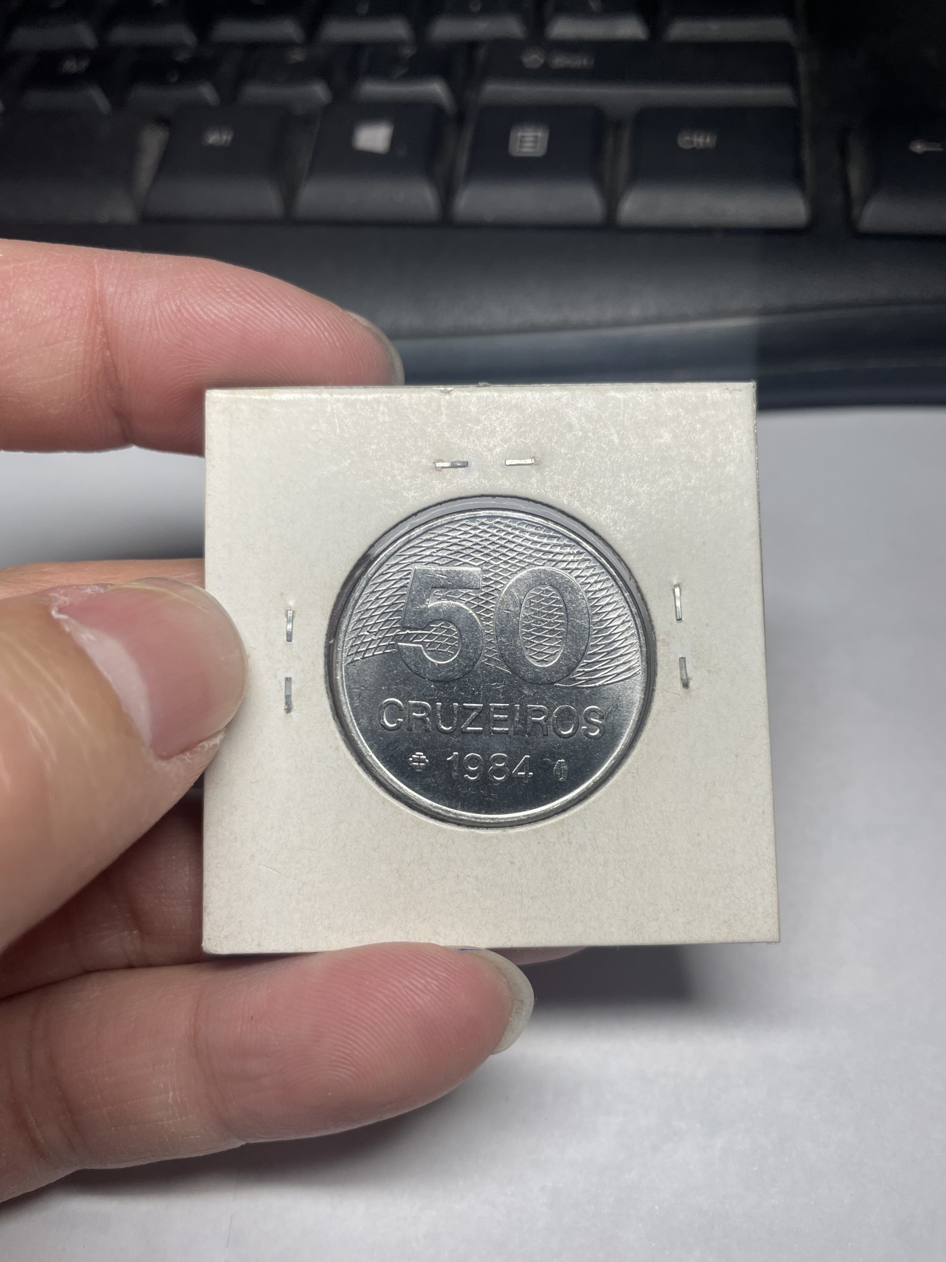 2024年集古藏今外币拍卖第二期-第2场（总第12拍） 1984年巴西50分