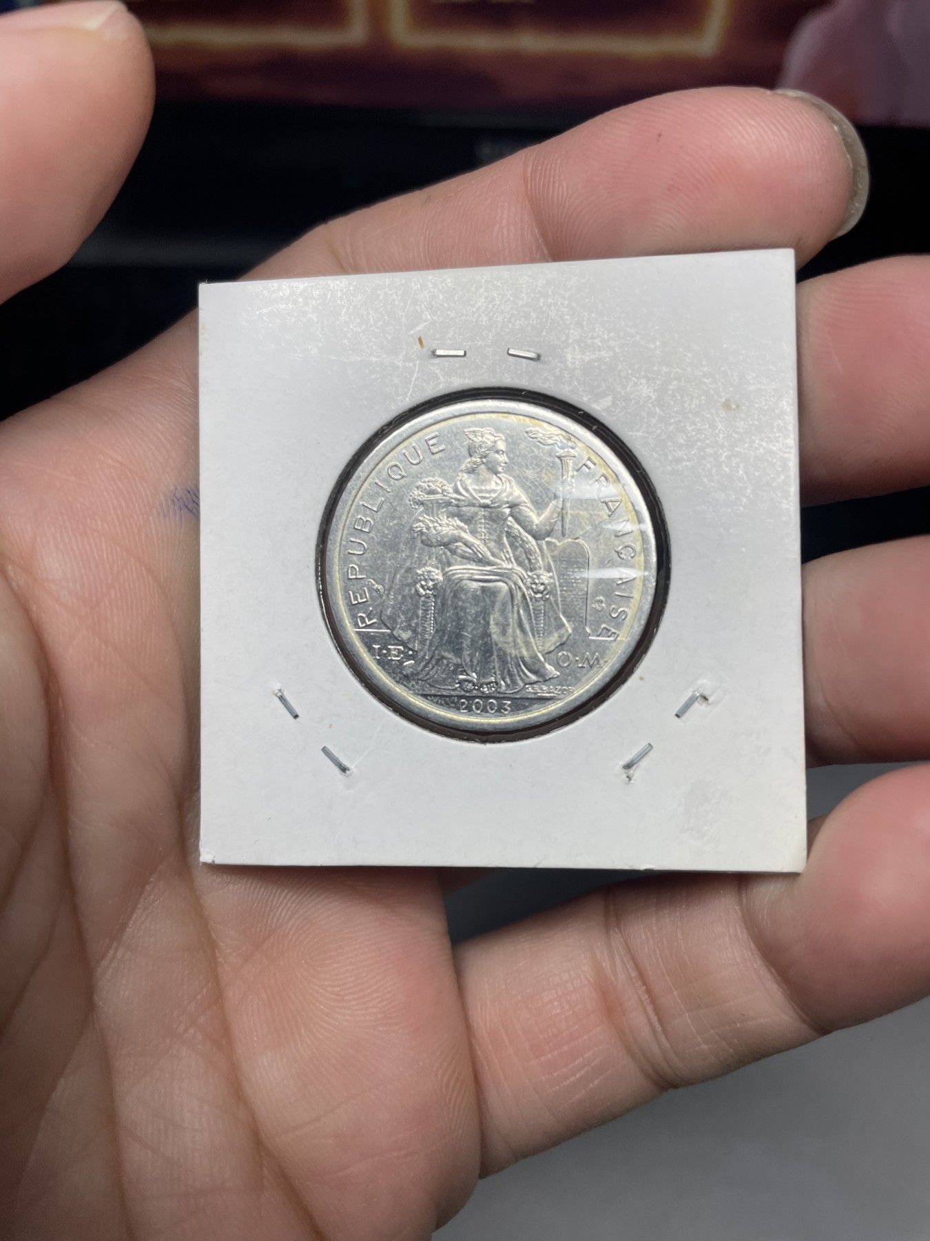 2024年集古藏今外币拍卖第二期-第3场（总第13拍） 2003年法属2分铝币