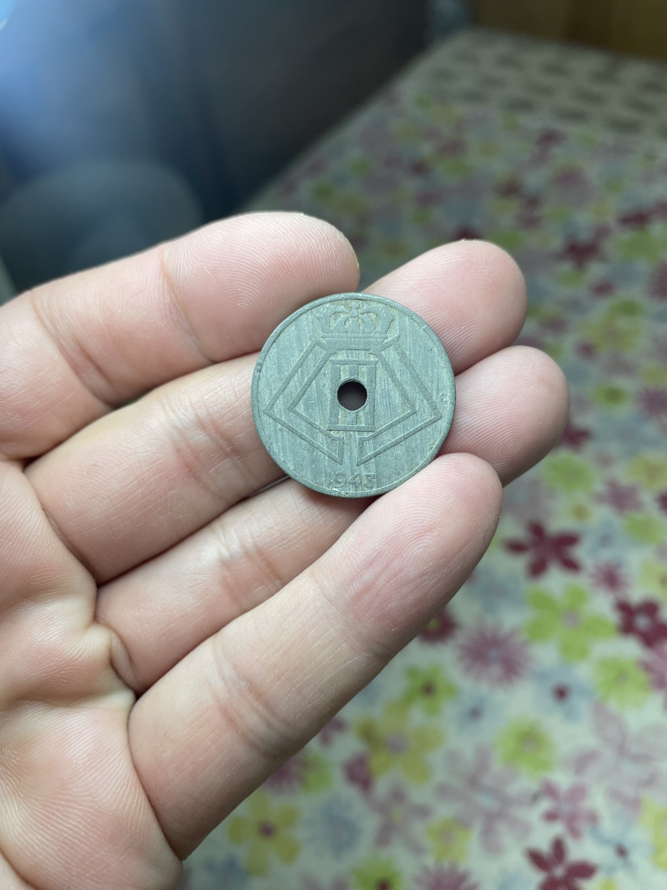 2024年集古藏今外币拍卖第二期-第4场（总第14拍） 1943年比利时25分锌币