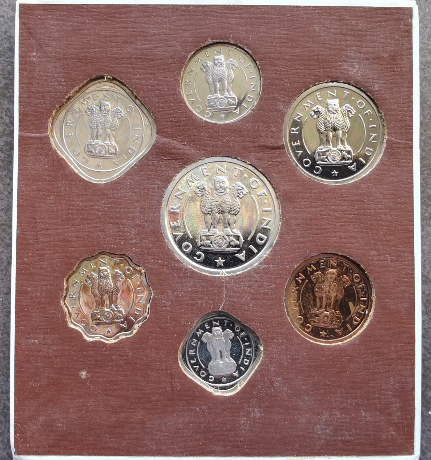 印度1950年精制套币 Proof set