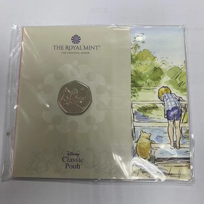 康怡轩钱币【卡装纪念币专场】第440期 - 2020年英国小熊维尼和他的朋友们--小猪皮杰50便士铜镍合金纪念币