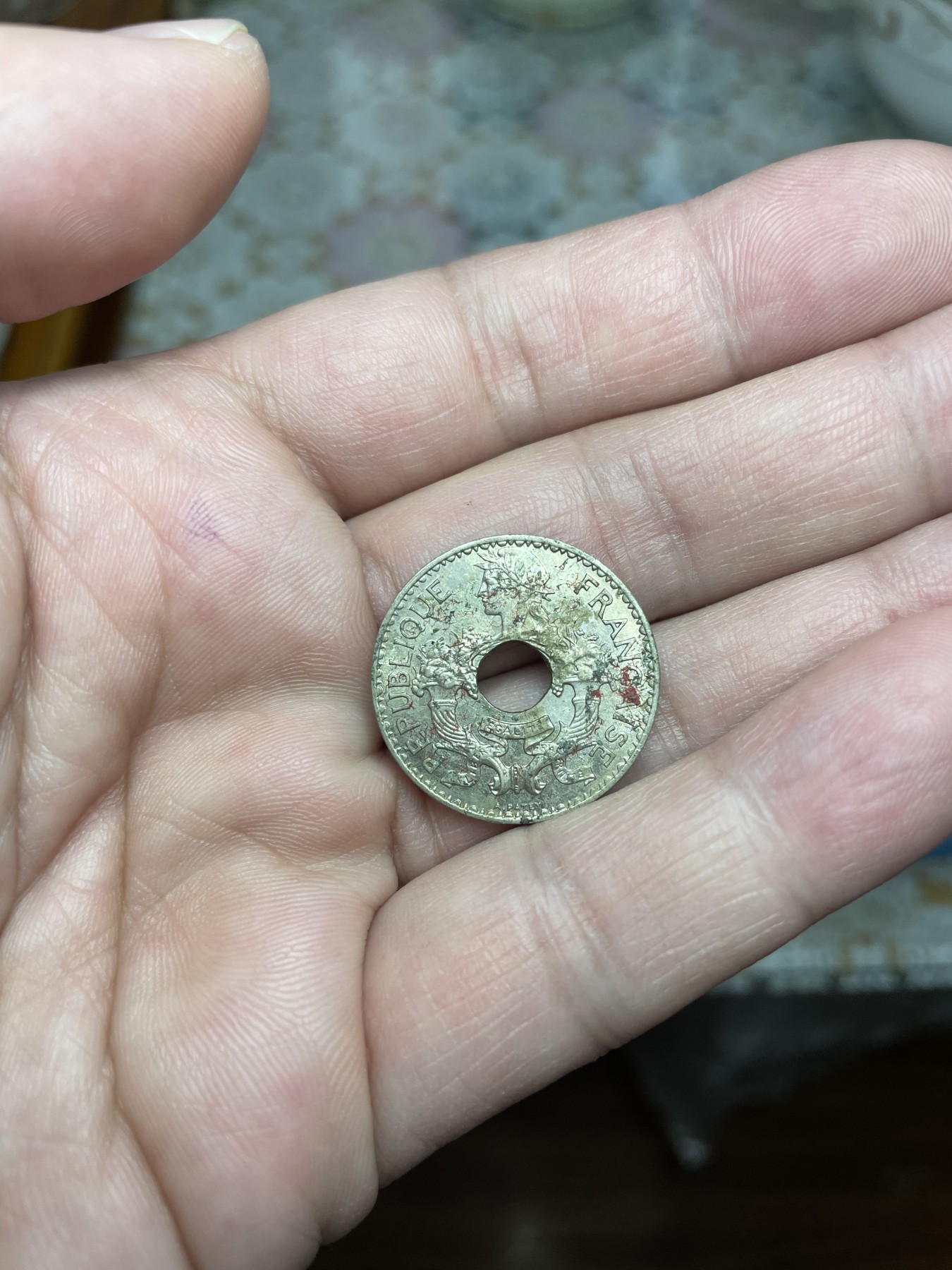 2024年集古藏今外币拍卖第二期-第4场（总第14拍） 带光1939年法属印支5分