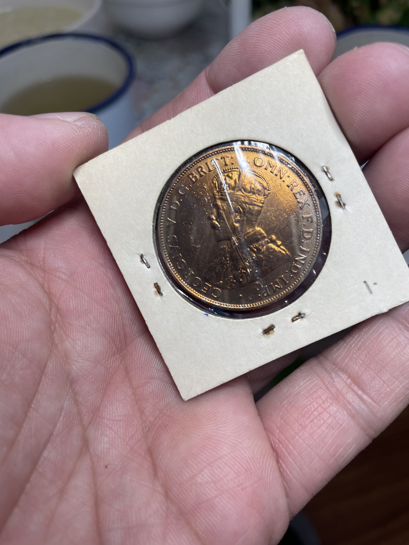 2024年集古藏今外币拍卖第二期-第4场（总第14拍） 1933年英国一便士，有养护