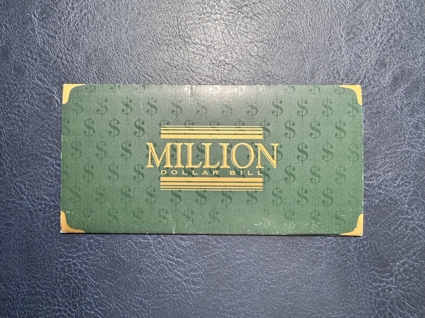 收藏联盟Quantum Auction 第331期拍卖  美国1000000美元欣赏券 品相全新 带原册 雕刻版