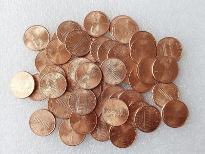 第一海外回流一元起拍收藏 散币专场 第74期 - 美国2000年1美分 林肯堂 原光品 50枚
