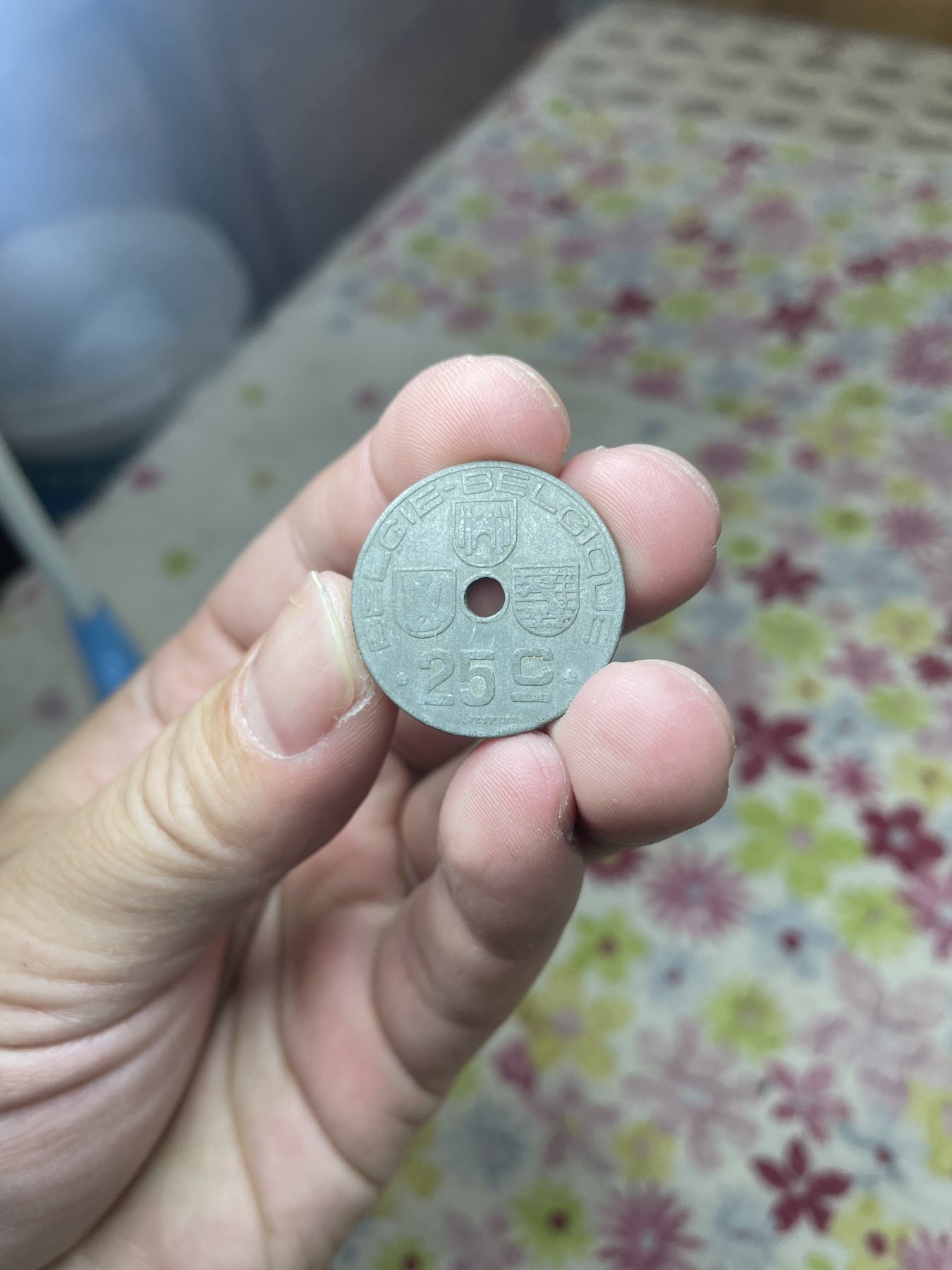 2024年集古藏今外币拍卖第二期-第4场（总第14拍） 1943年比利时25分锌币