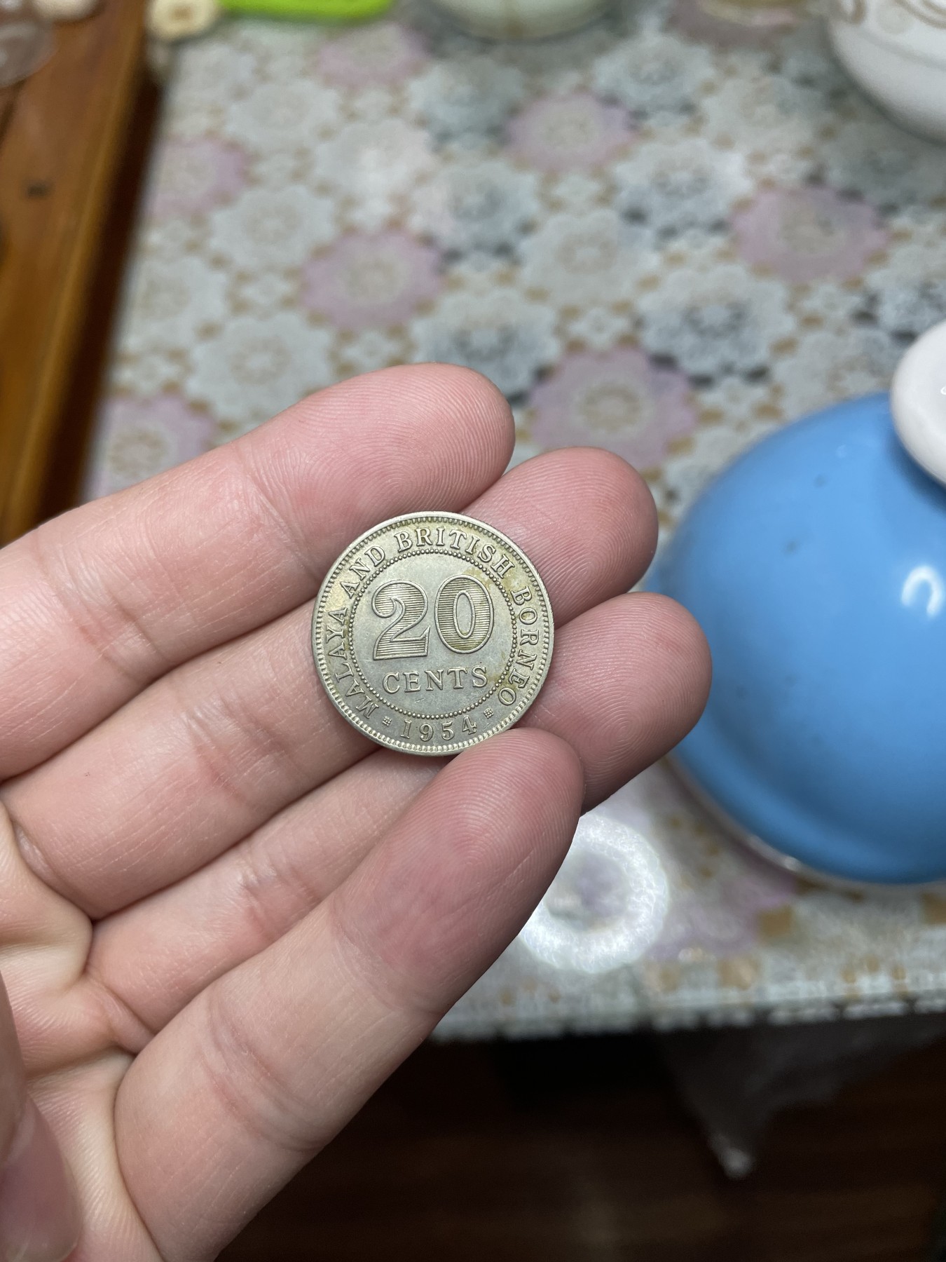 2024年集古藏今外币拍卖第二期-第4场（总第14拍） 1954年海峡20分