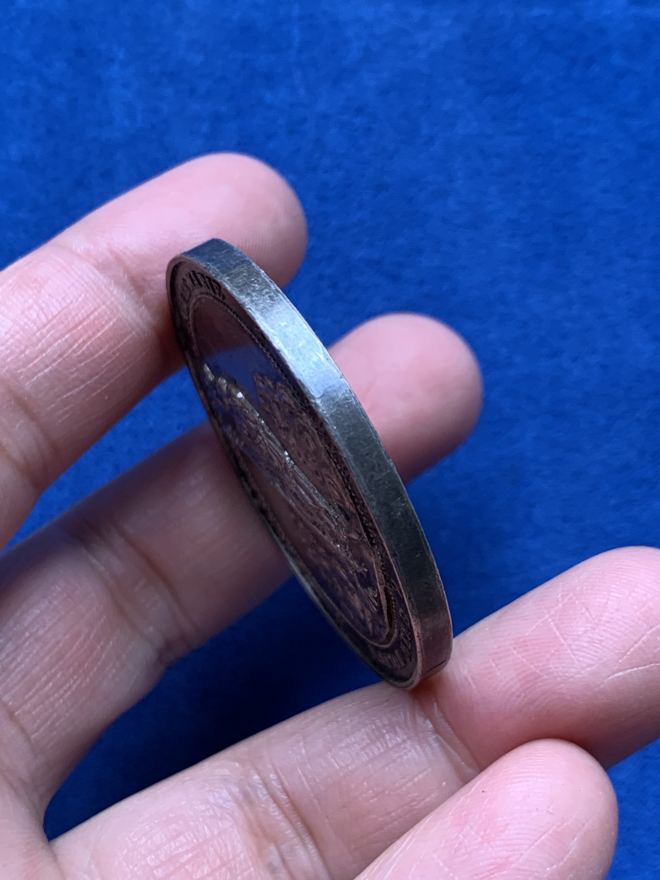 《竞宝斋》第250场-周日，周一 ，周二3场连拍 (全场包邮) 圣玛丽亚集会纪念镀银铜章，36.74g，43.8mm