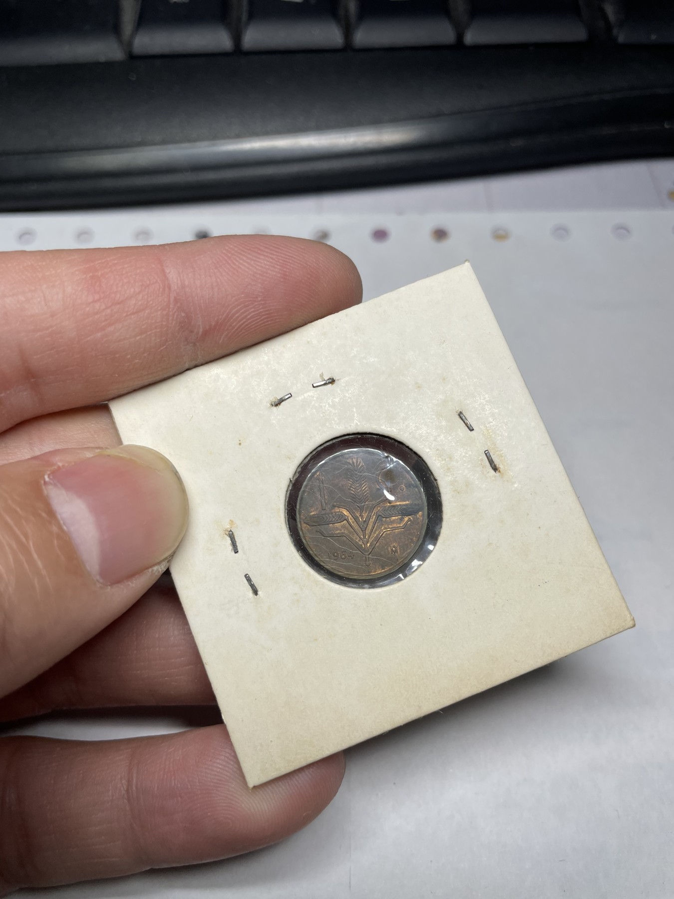 2024年集古藏今外币拍卖第二期-第5场（总第15拍） 带光1964年墨西哥一分