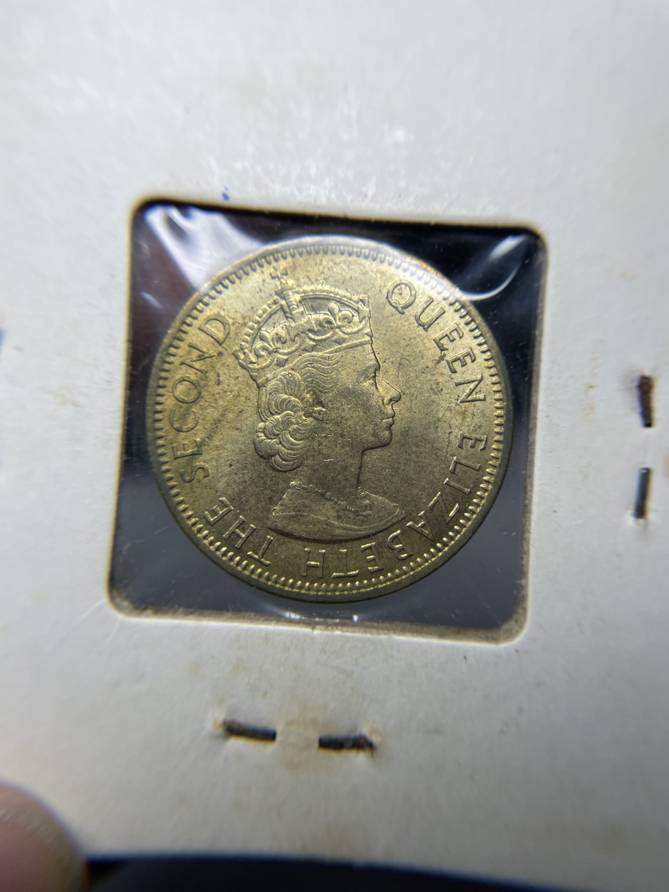 2024年集古藏今外币拍卖第二期-第5场（总第15拍） 带光1966年英属牙买加1/2分