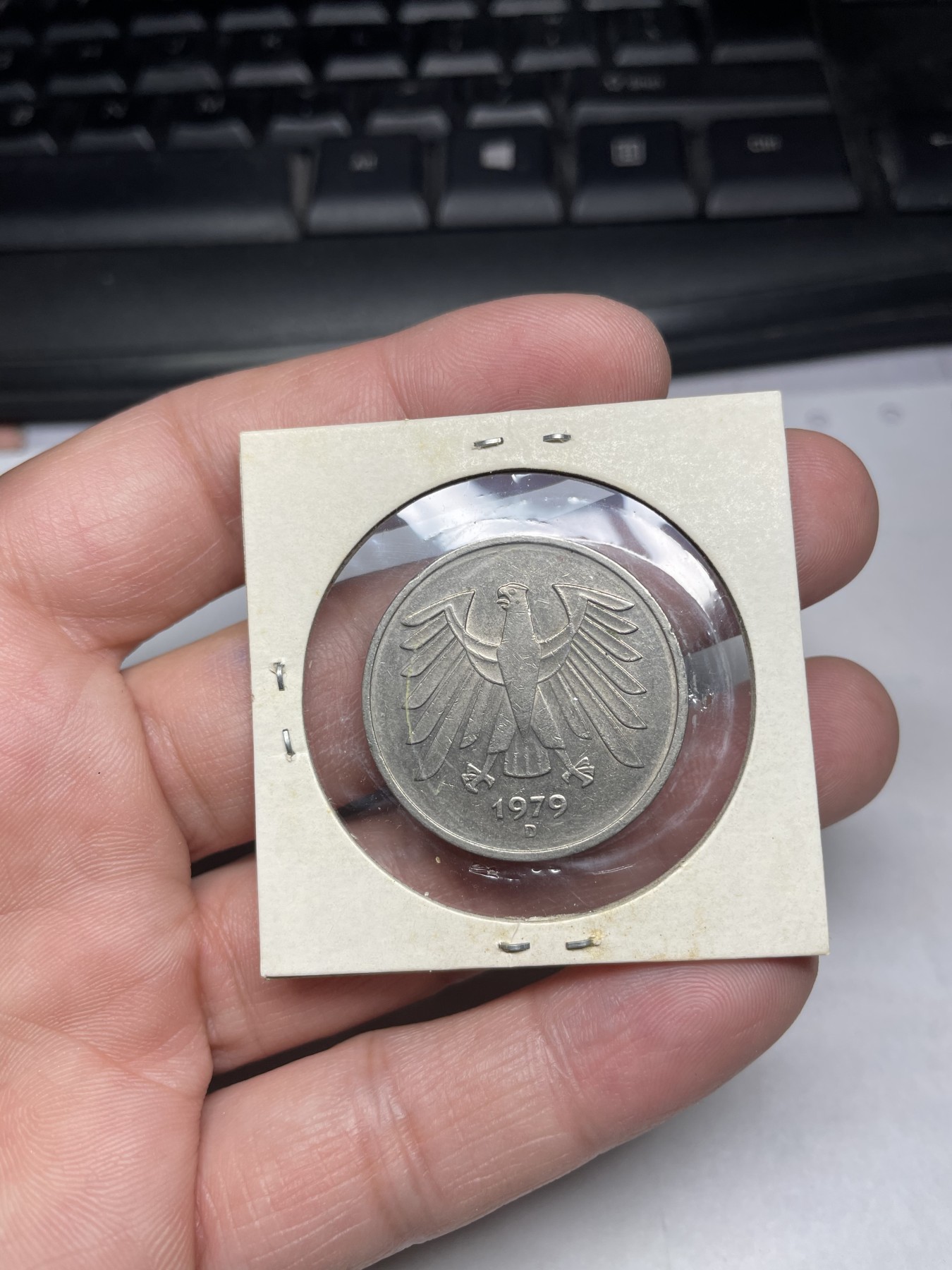 2024年集古藏今外币拍卖第二期-第5场（总第15拍） 1979年德国5马克