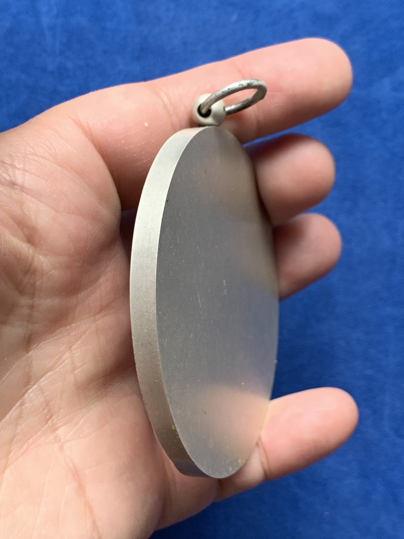 《竞宝斋》第250场-周日，周一 ，周二3场连拍 (全场包邮) 法国玛丽安娜单面镀银铜章，177.68g，68.2mm，边铭：丰饶角+铜标