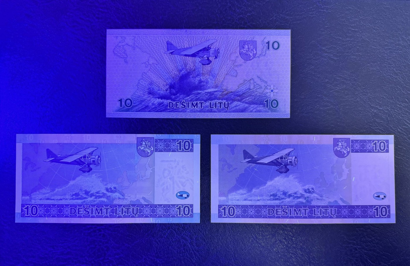 收藏联盟Quantum Auction 第331期拍卖  立陶宛1997-2007年10立图三张 品相UNC 首发冠或者首发组