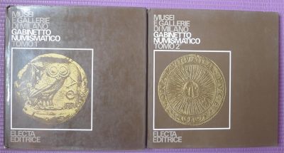 世界钱币章牌书籍专场拍卖第141期 - 两本关于米兰博物馆收藏的硬币