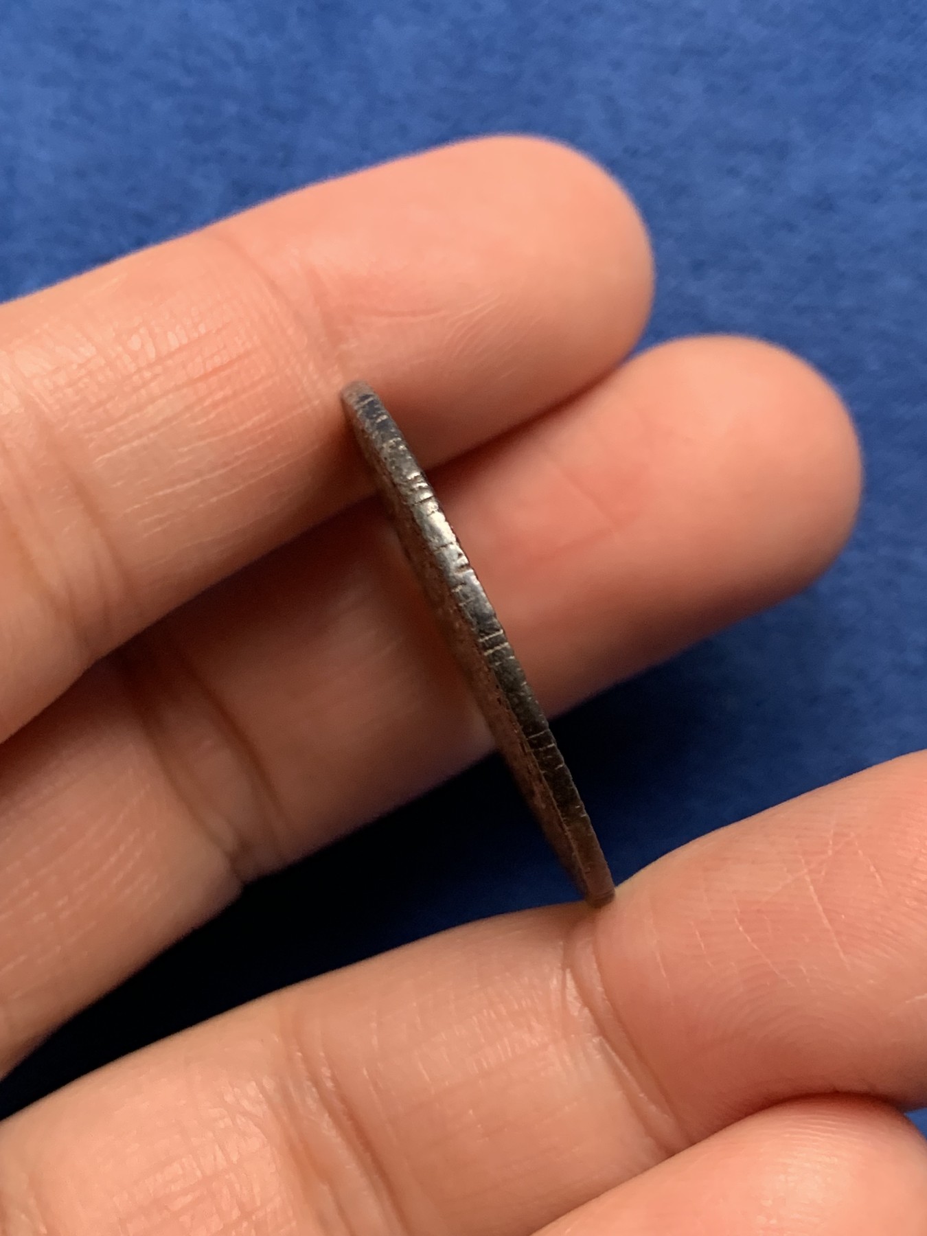 《竞宝斋》第250场-周日，周一 ，周二3场连拍 (全场包邮) 法国路易十五银质代币，1726年诺曼底学院，重9.13克，直径30.7毫米