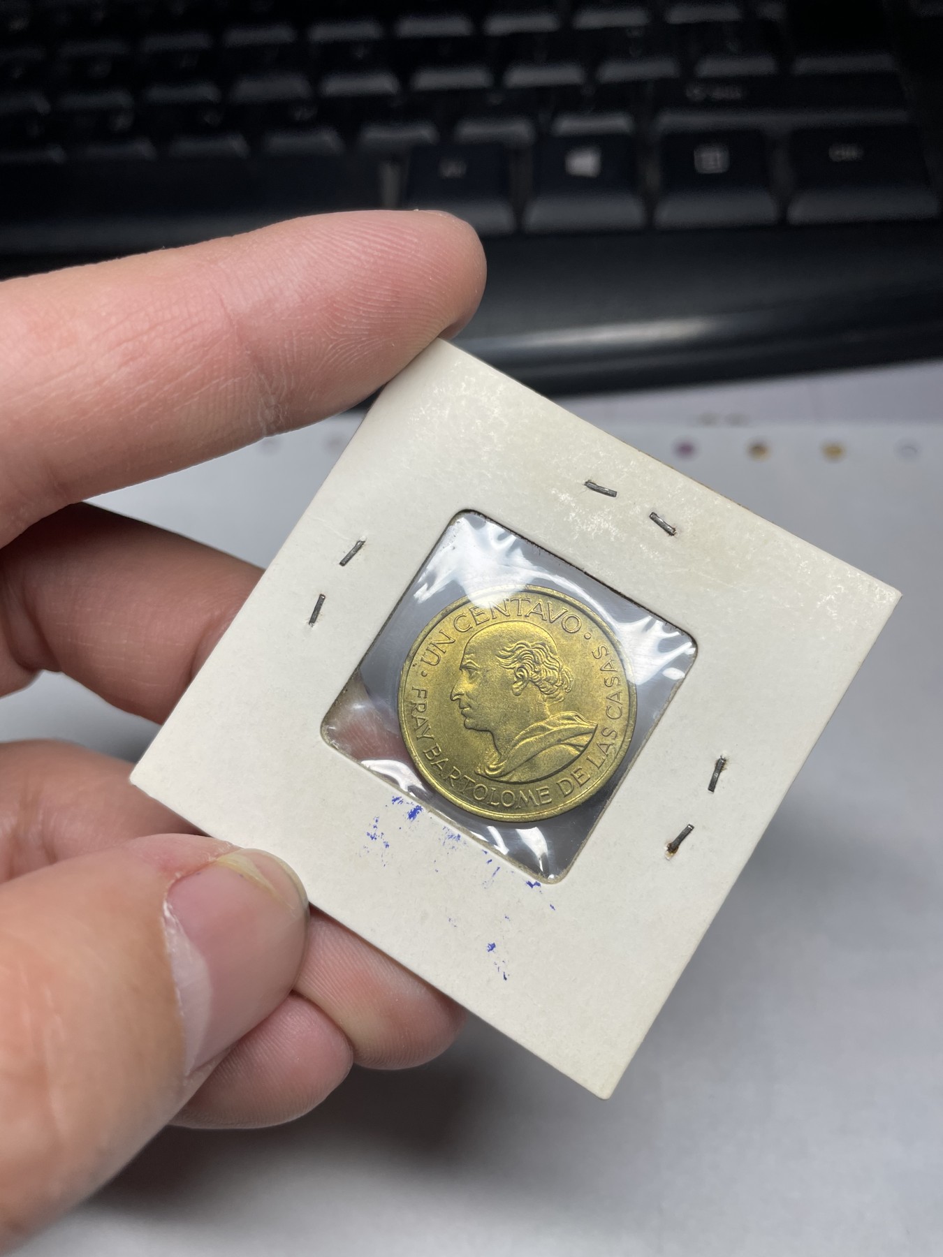 2024年集古藏今外币拍卖第二期-第5场（总第15拍） 带光1964年危地马拉1分