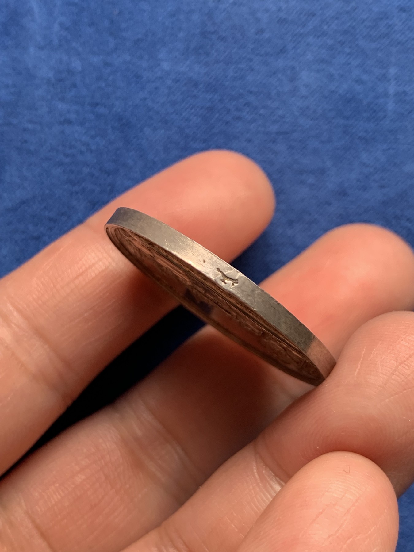 《竞宝斋》第250场-周日，周一 ，周二3场连拍 (全场包邮) 法国菲利普一世拉罗谢尔商会银章，16.45g，33mm，神灯边铭