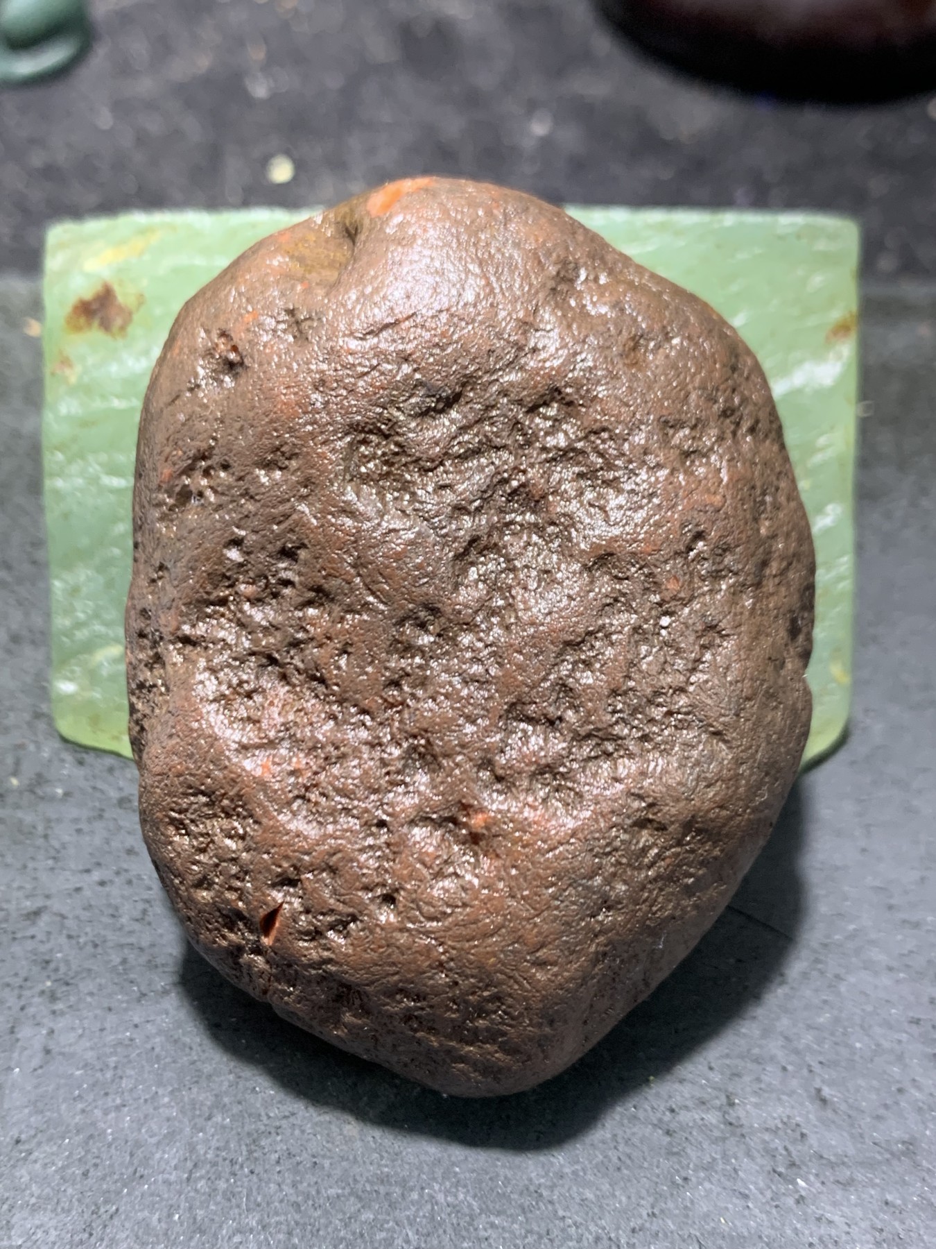精美铁皮开窗料南红玛瑙原石一颗