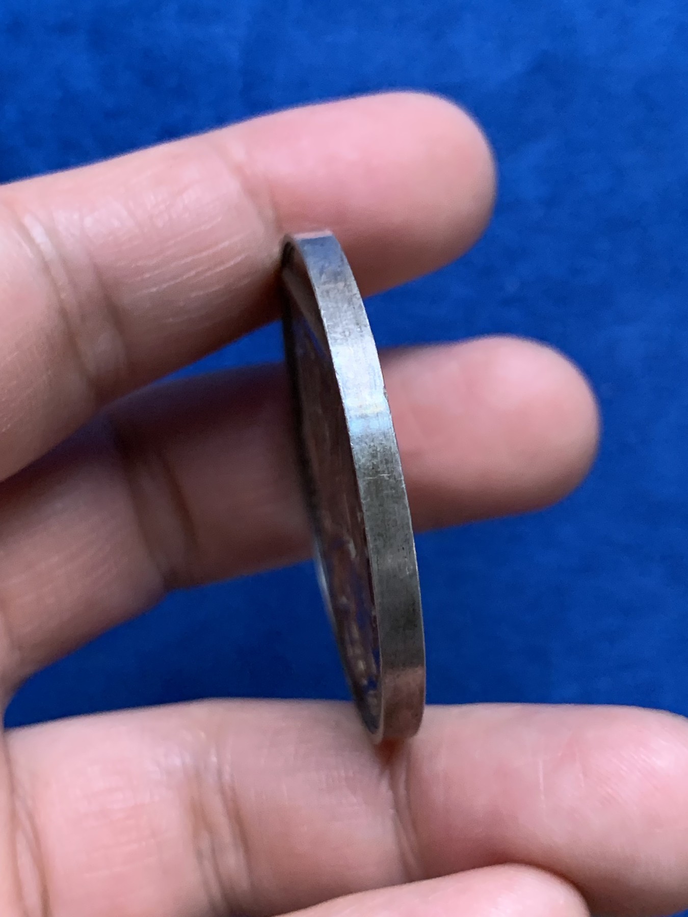 《竞宝斋》第249场-周日，周一 ，周二3场连拍 (全场包邮) 1850年代瑞士日内瓦学院银章，直径41.3mm，约28.1克