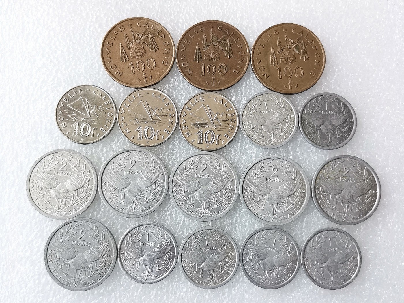 第一海外回流一元起拍收藏 散币专场 第72期 法属新喀里多尼亚