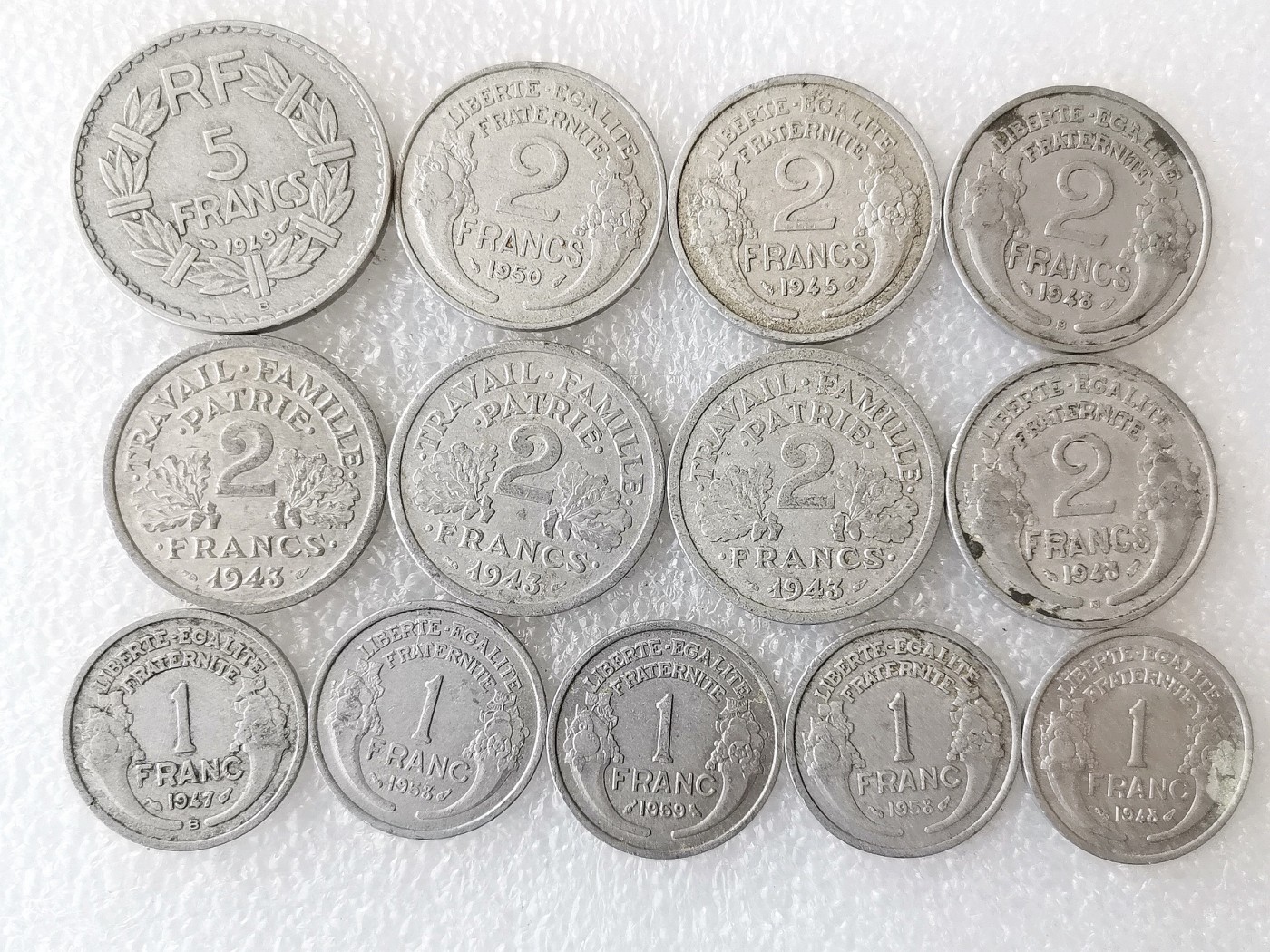 第一海外回流一元起拍收藏 散币专场 第72期 法国铝币