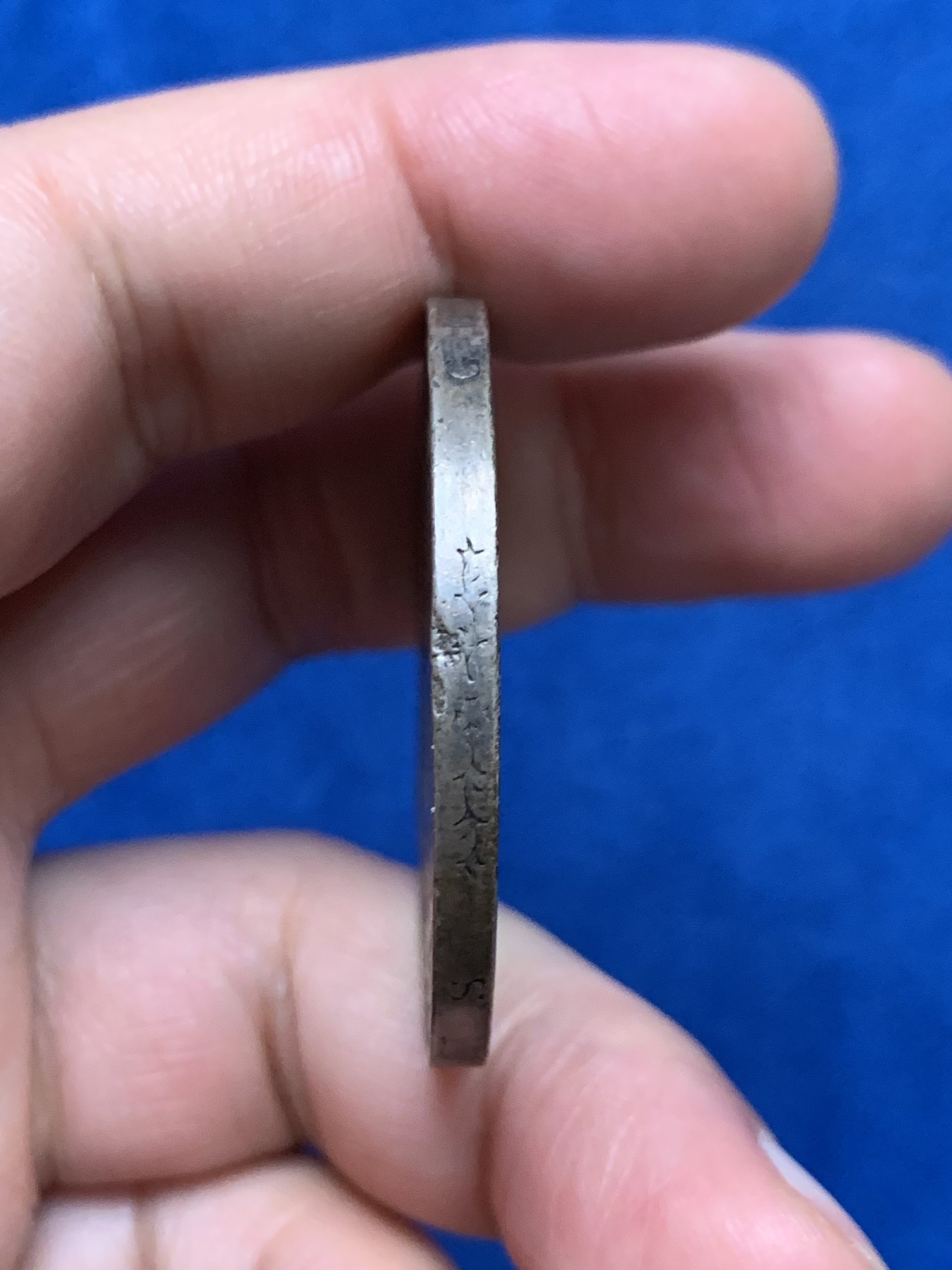 《竞宝斋》第249场-周日，周一 ，周二3场连拍 (全场包邮) 1844年德国普鲁士威廉四世2泰勒银币