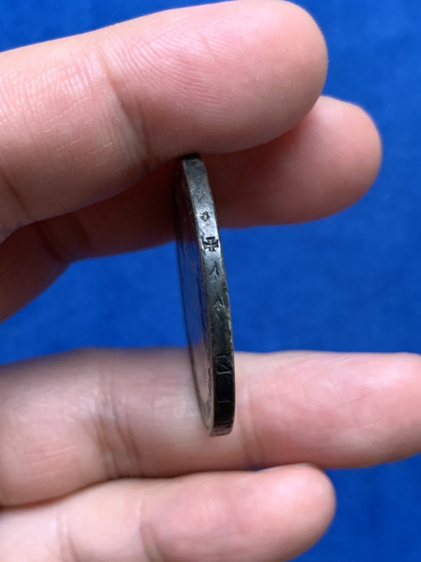 《竞宝斋》第249场-周日，周一 ，周二3场连拍 (全场包邮) 1818年德国普鲁士威廉三世泰勒银币