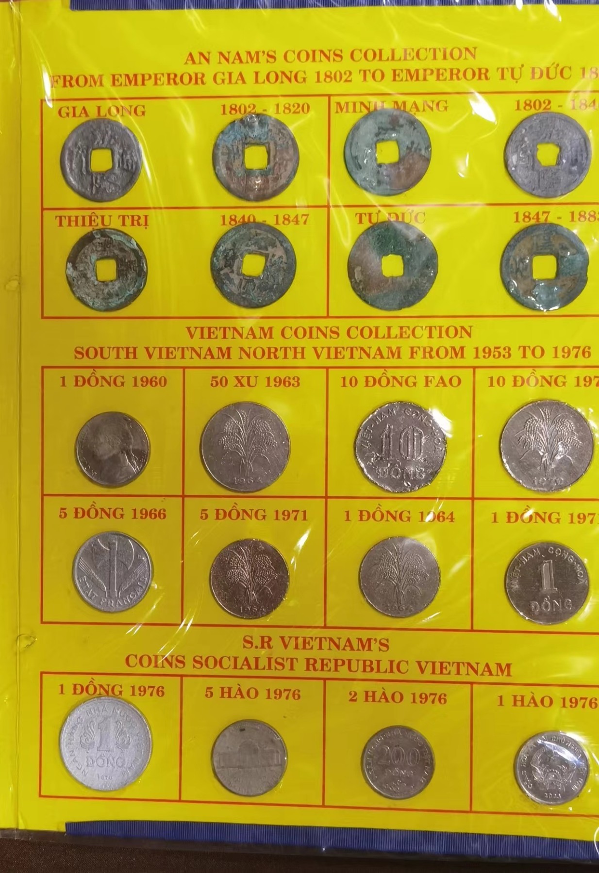 北京马甸外国币专卖微拍第117期，外国非贵金属纪念币，流通币专场，陆续上新，欢迎关注 越南钱币旅游纪念册，坐洋为复制品，其他均为真品，品相如图 