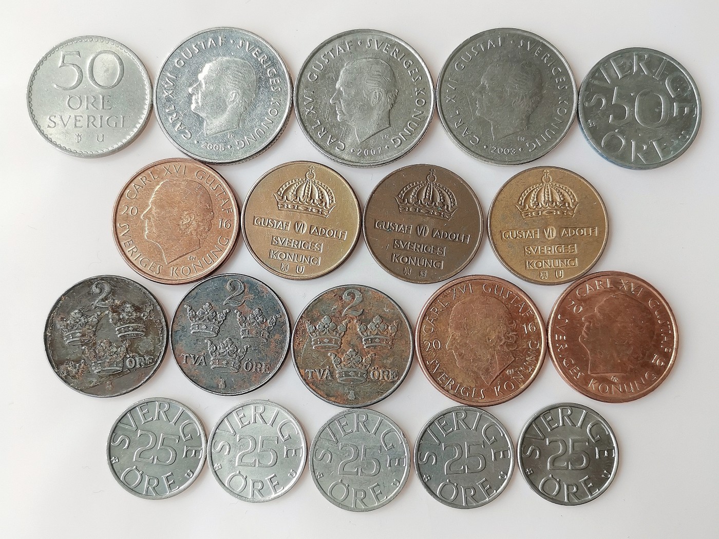 第一海外回流一元起拍收藏 散币专场 第72期 瑞典